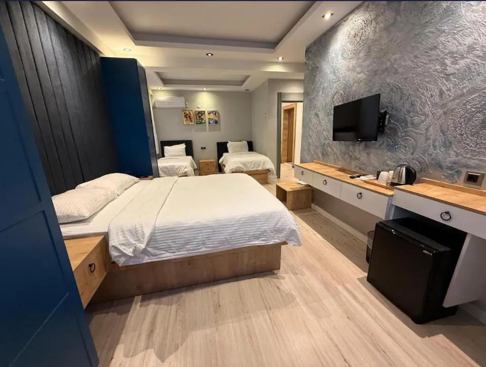 Bed in Siya Boutique Hotel