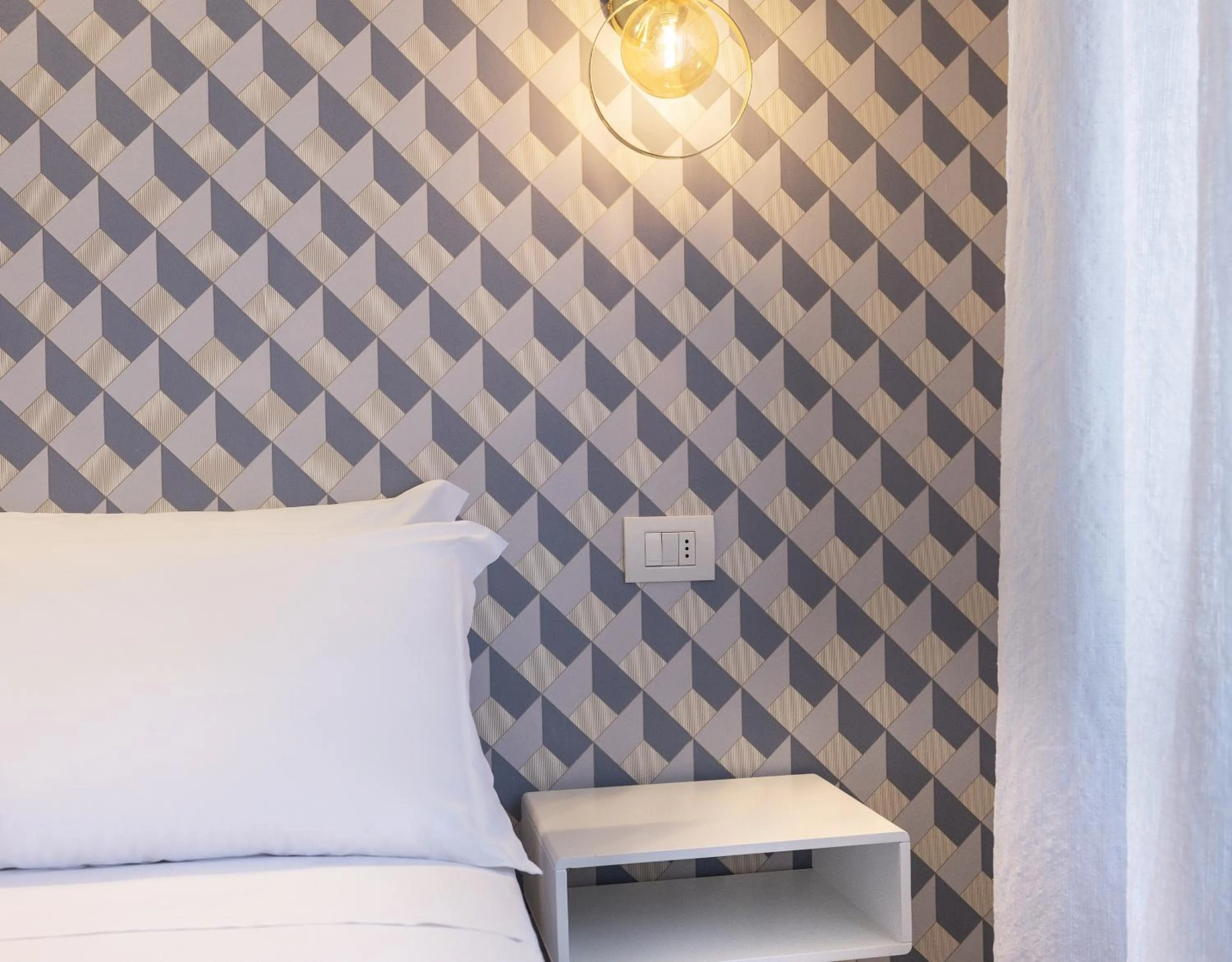 Bed in Hotel Buona fortuna