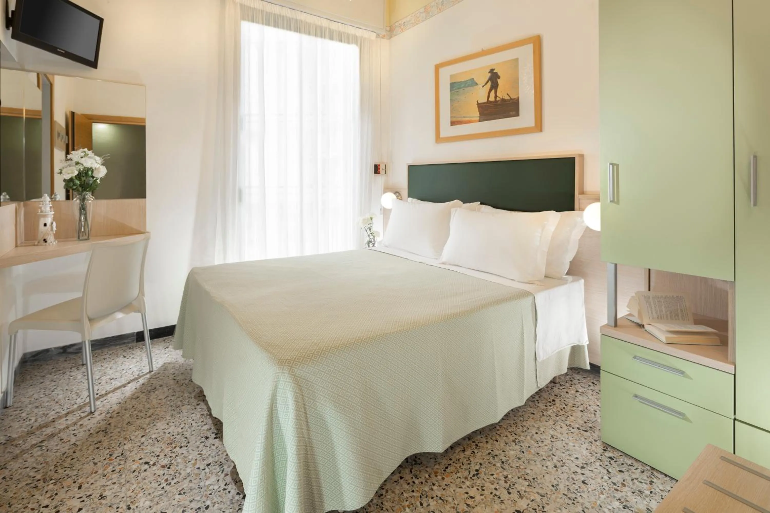 Bed in Hotel Buona fortuna
