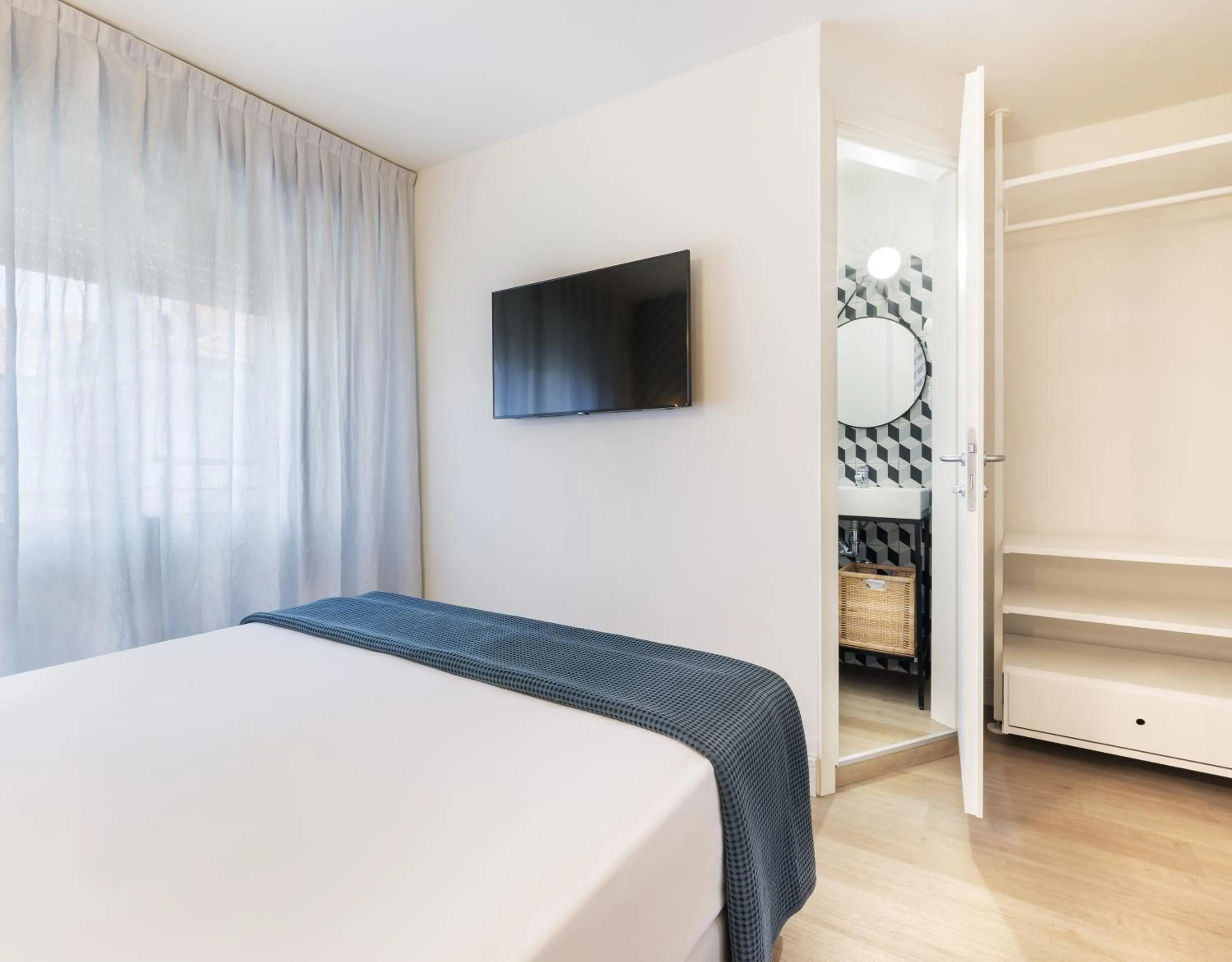 Bed in Hotel Buona fortuna