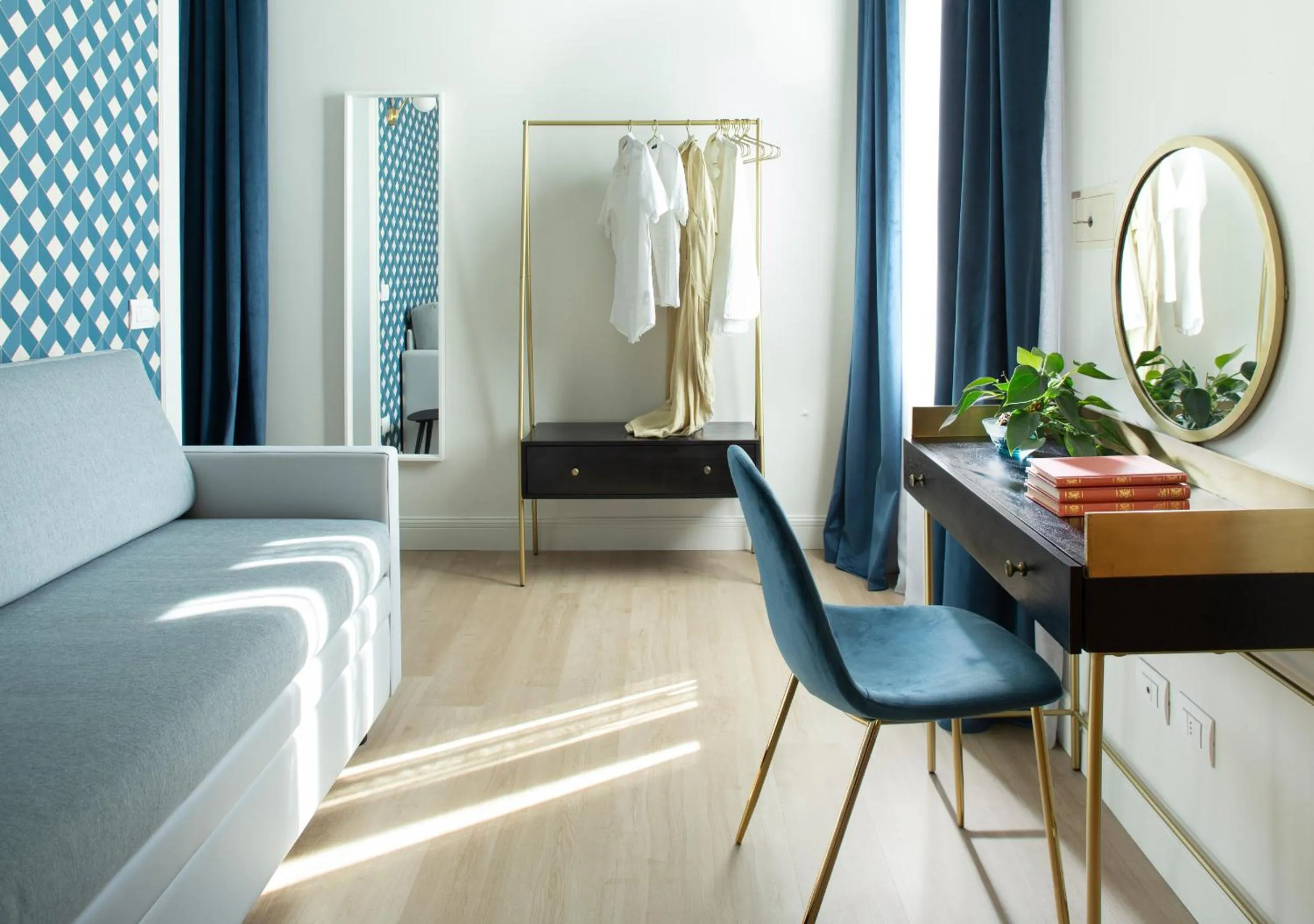 Bed in Hotel Buona fortuna