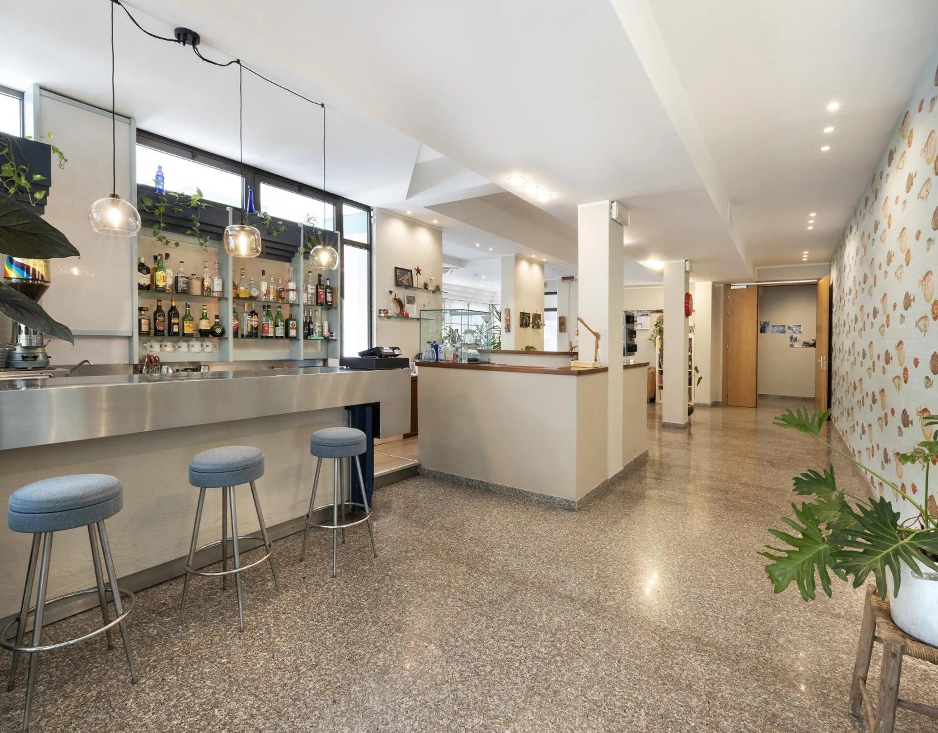 Lounge or bar in Hotel Buona fortuna