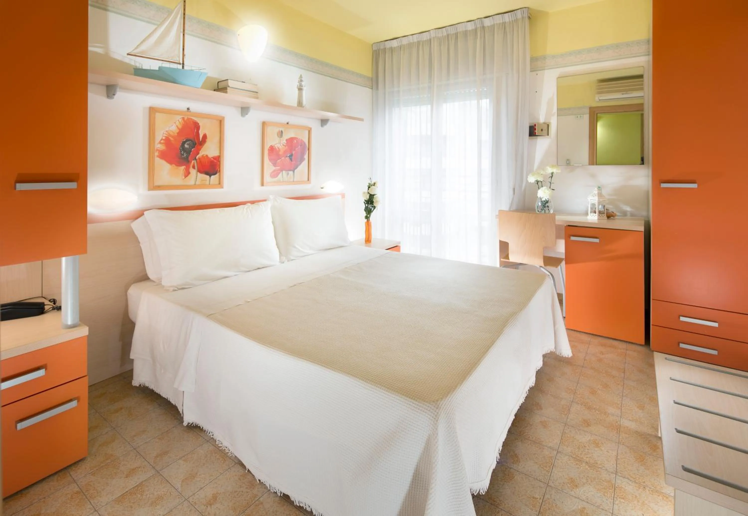 Bed in Hotel Buona fortuna