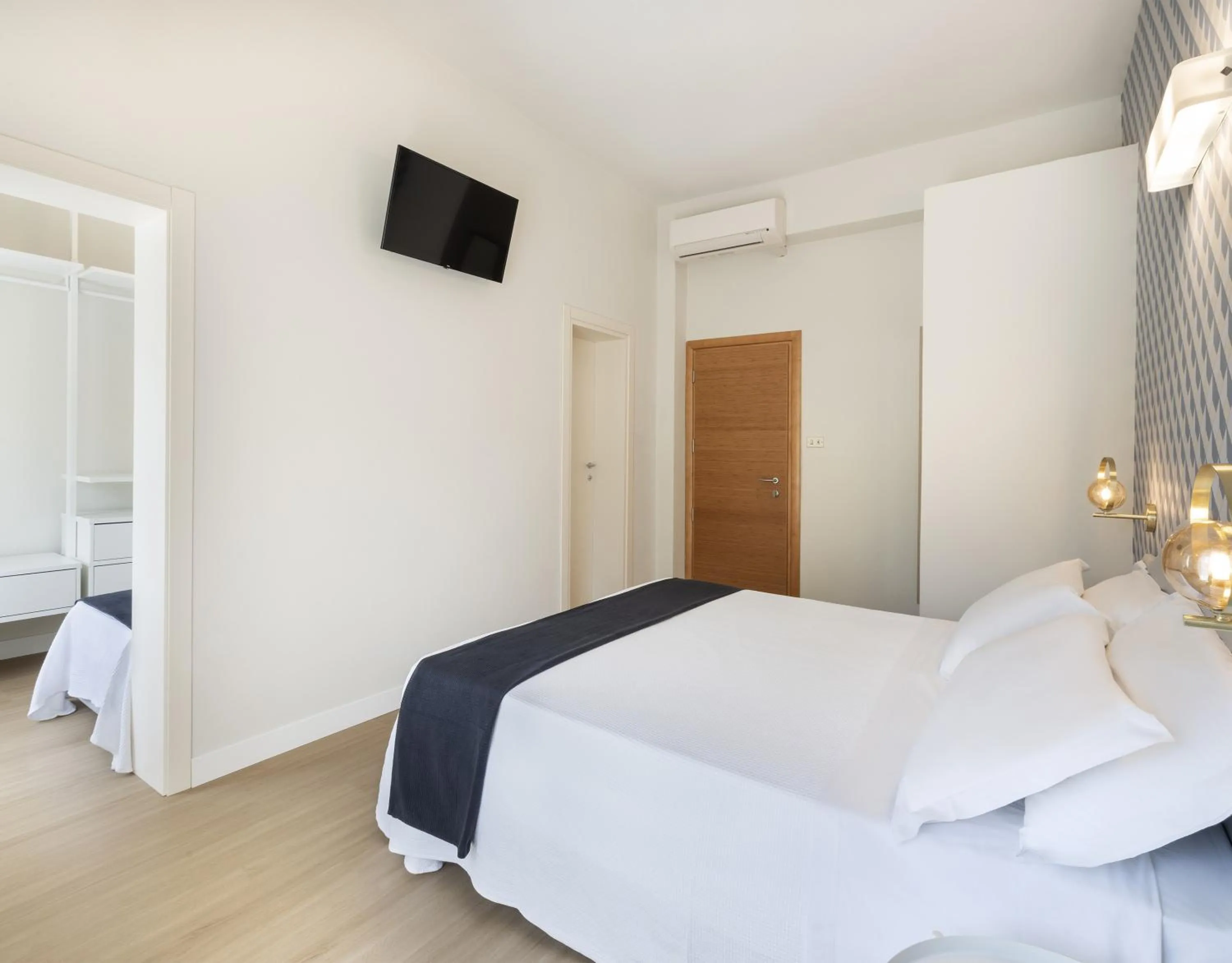 Bed in Hotel Buona fortuna