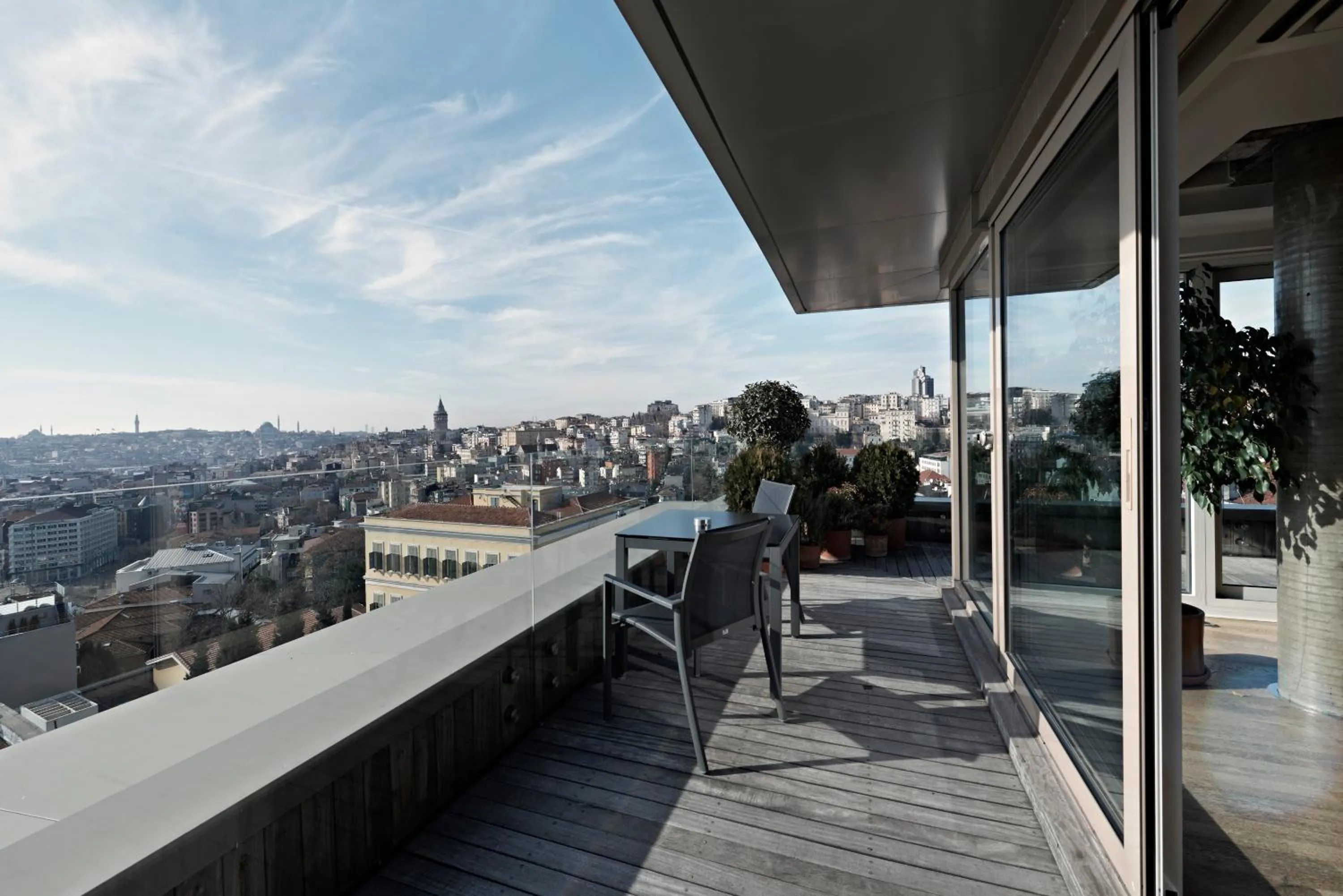 Balcony/Terrace in Witt Istanbul Suites