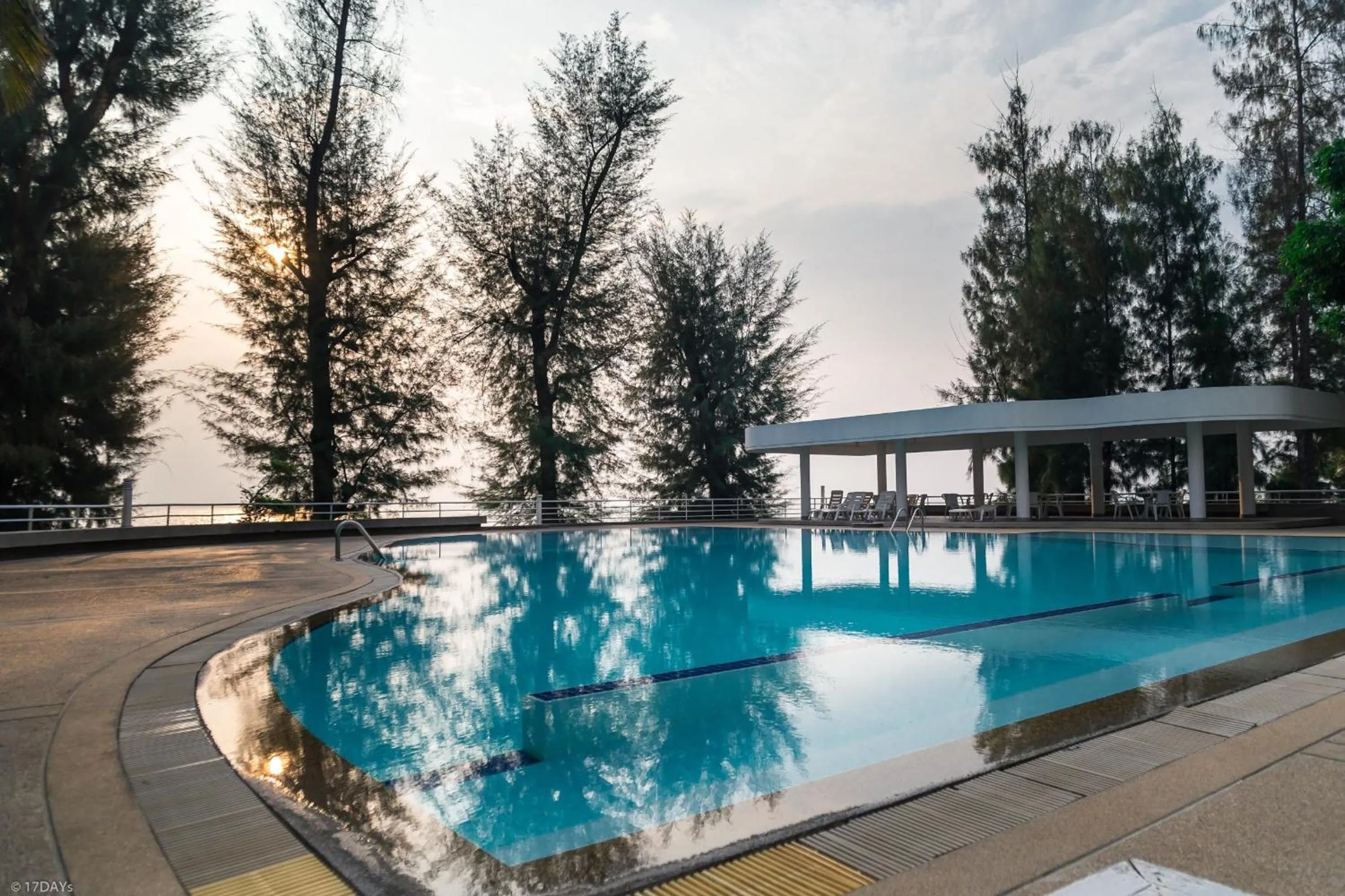 Swimming pool in Sandy Beach Condo 17D