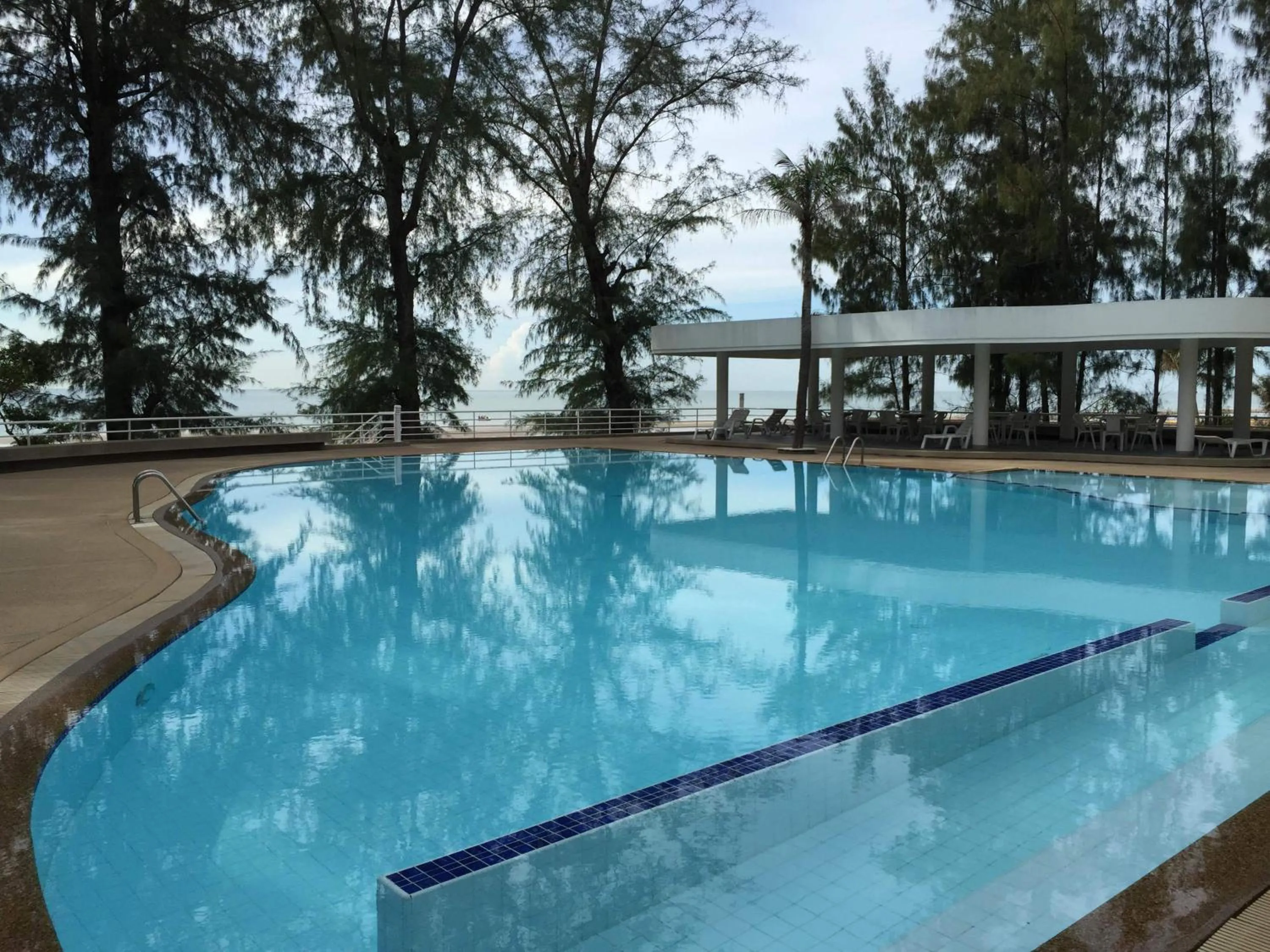 Swimming pool in Sandy Beach Condo 17D
