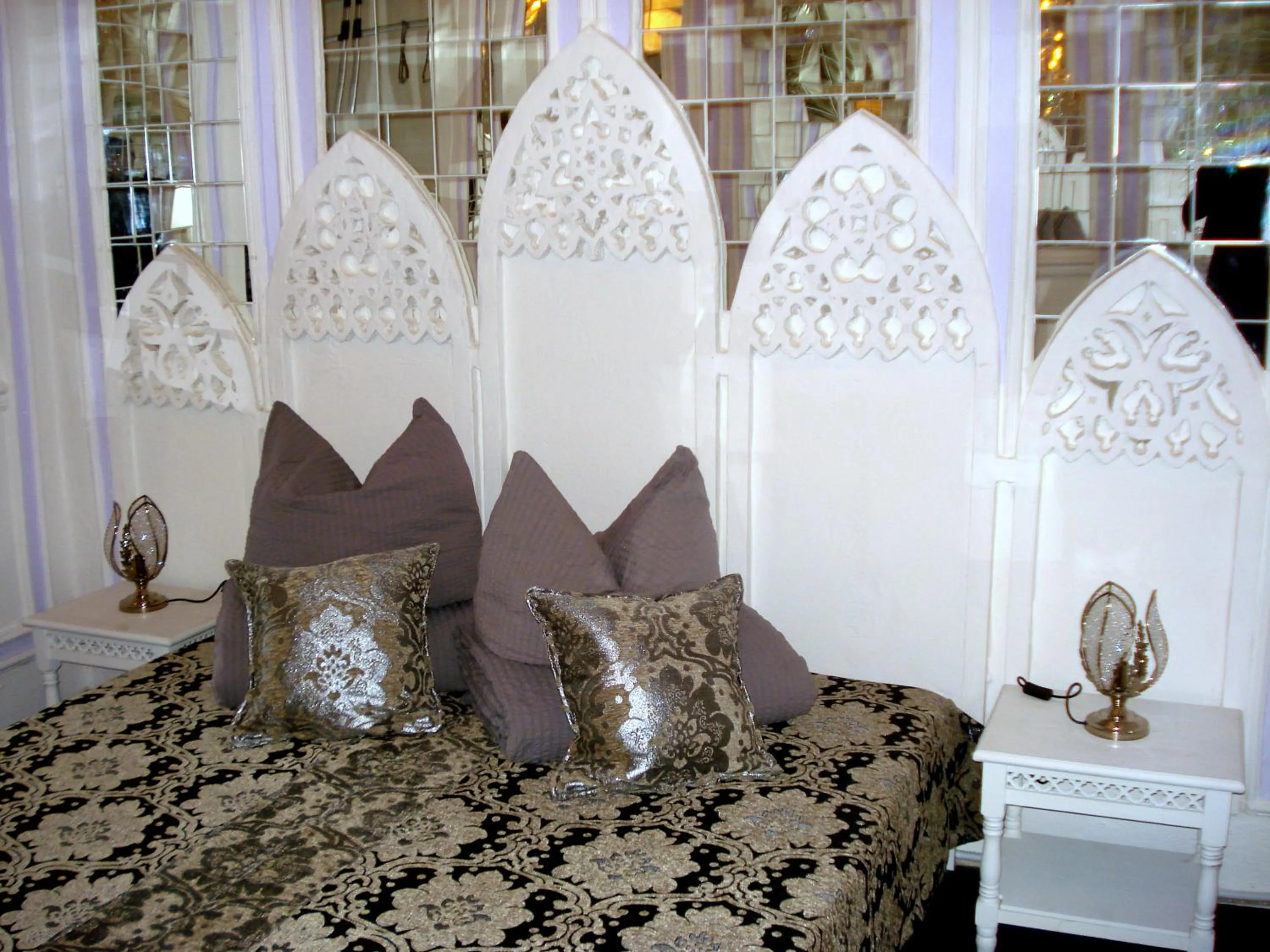 Bedroom, Bed in Fewo Meissen