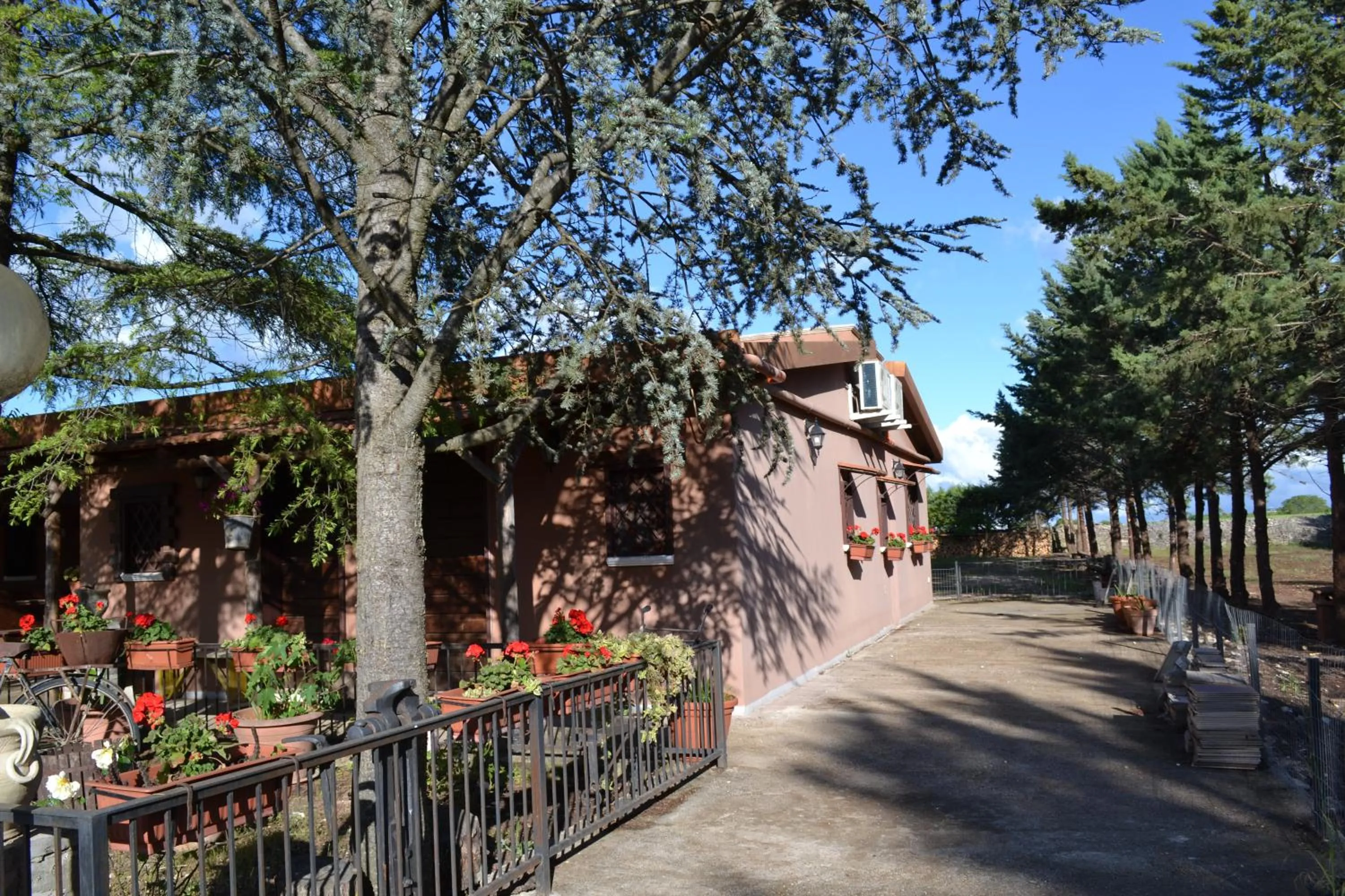 Patio in B&B Le Stagioni