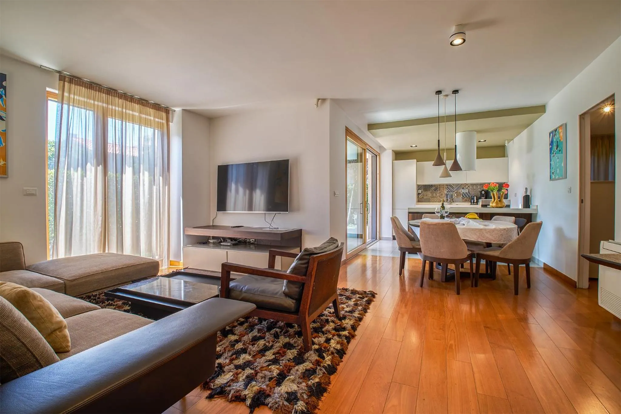 Living room in Alba Residence