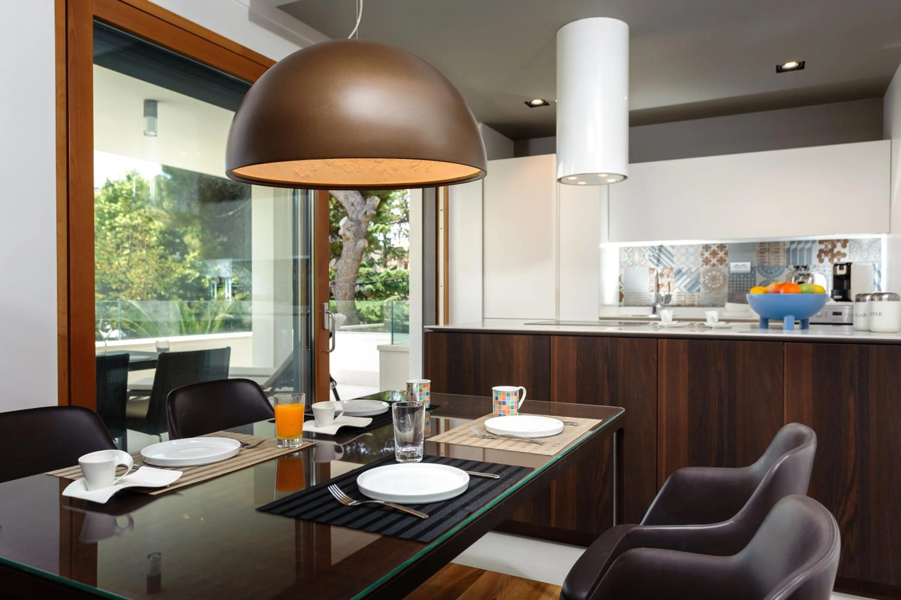 Kitchen or kitchenette in Alba Residence