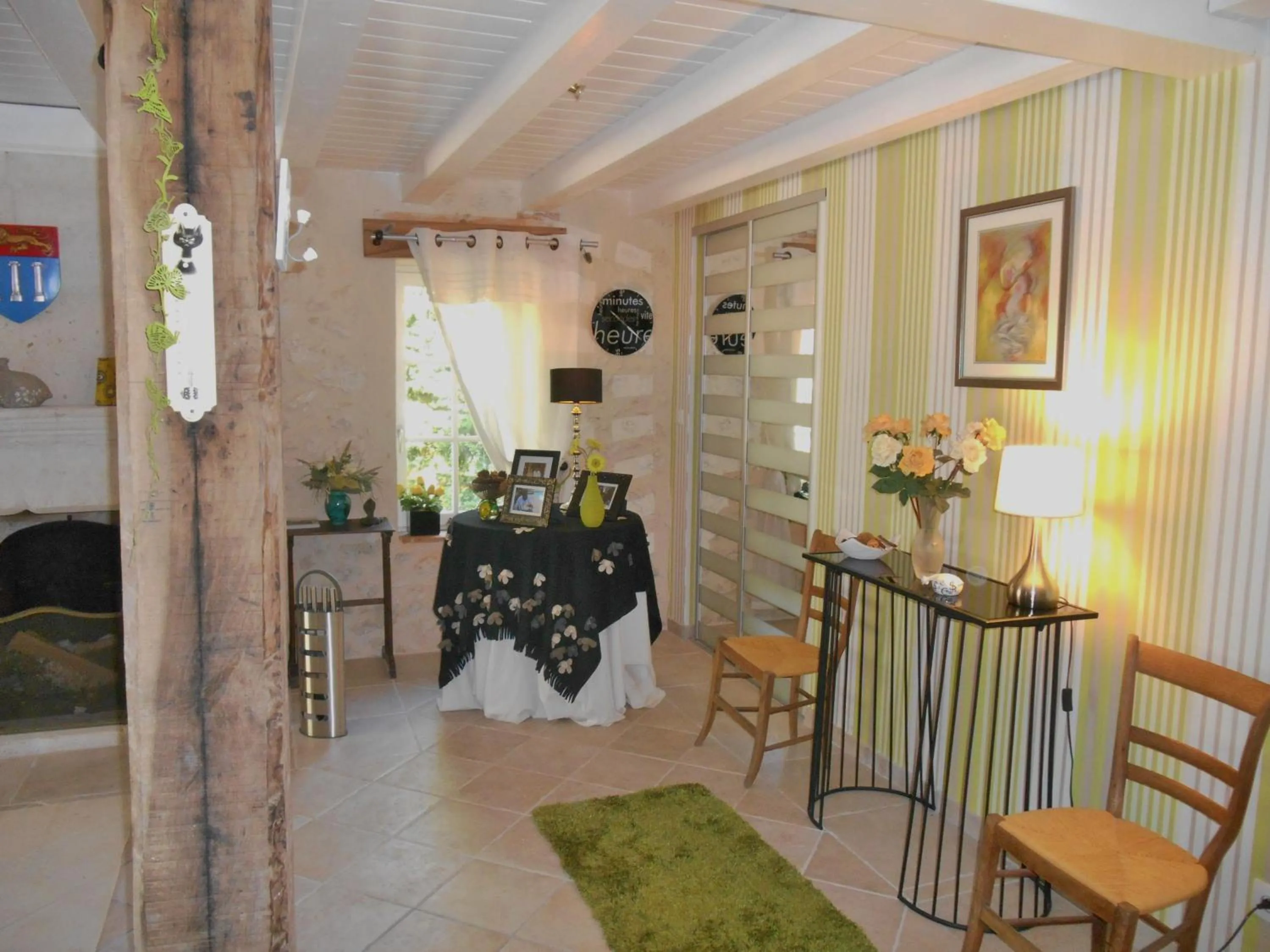 Living room in Le Colombier