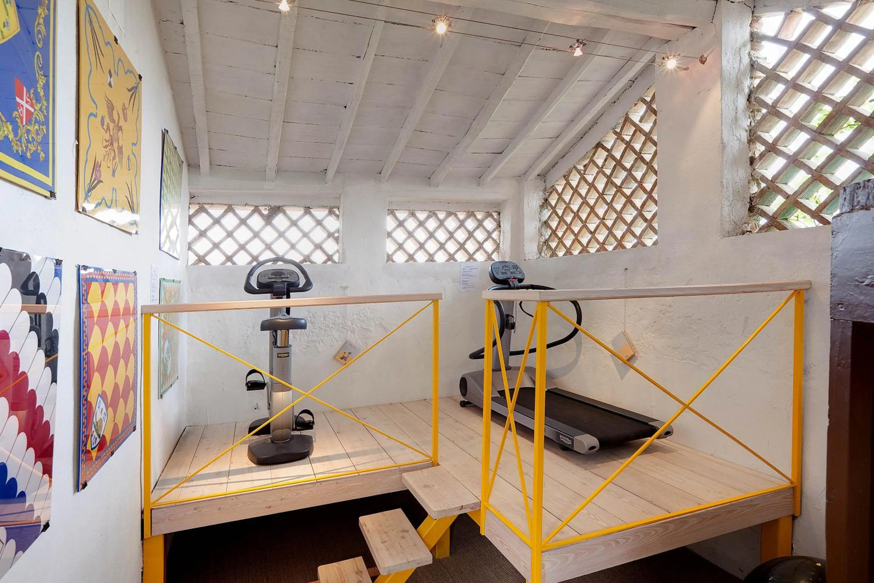 Fitness centre/facilities in Villa Le Barone