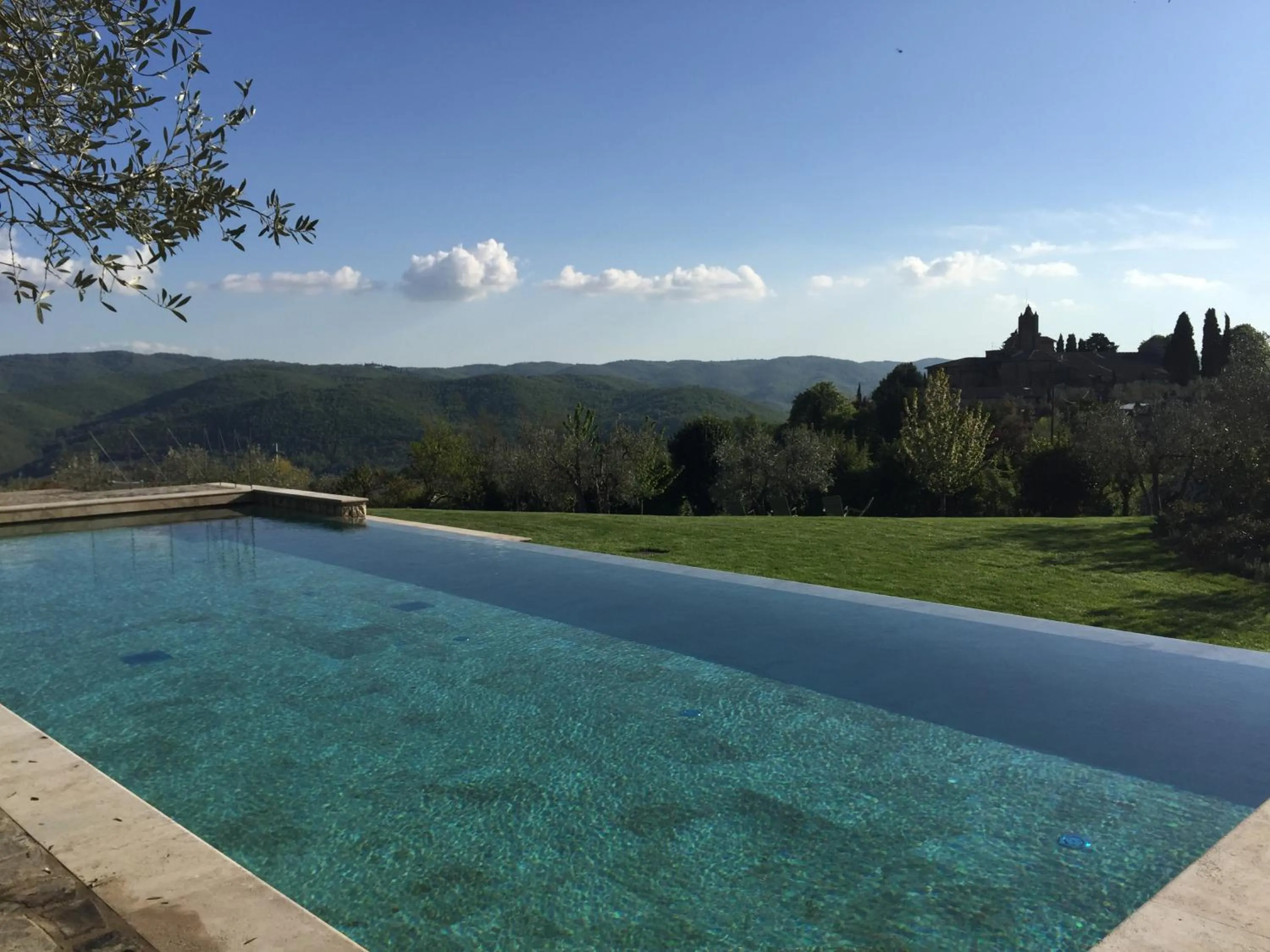 Swimming pool in Villa Le Barone