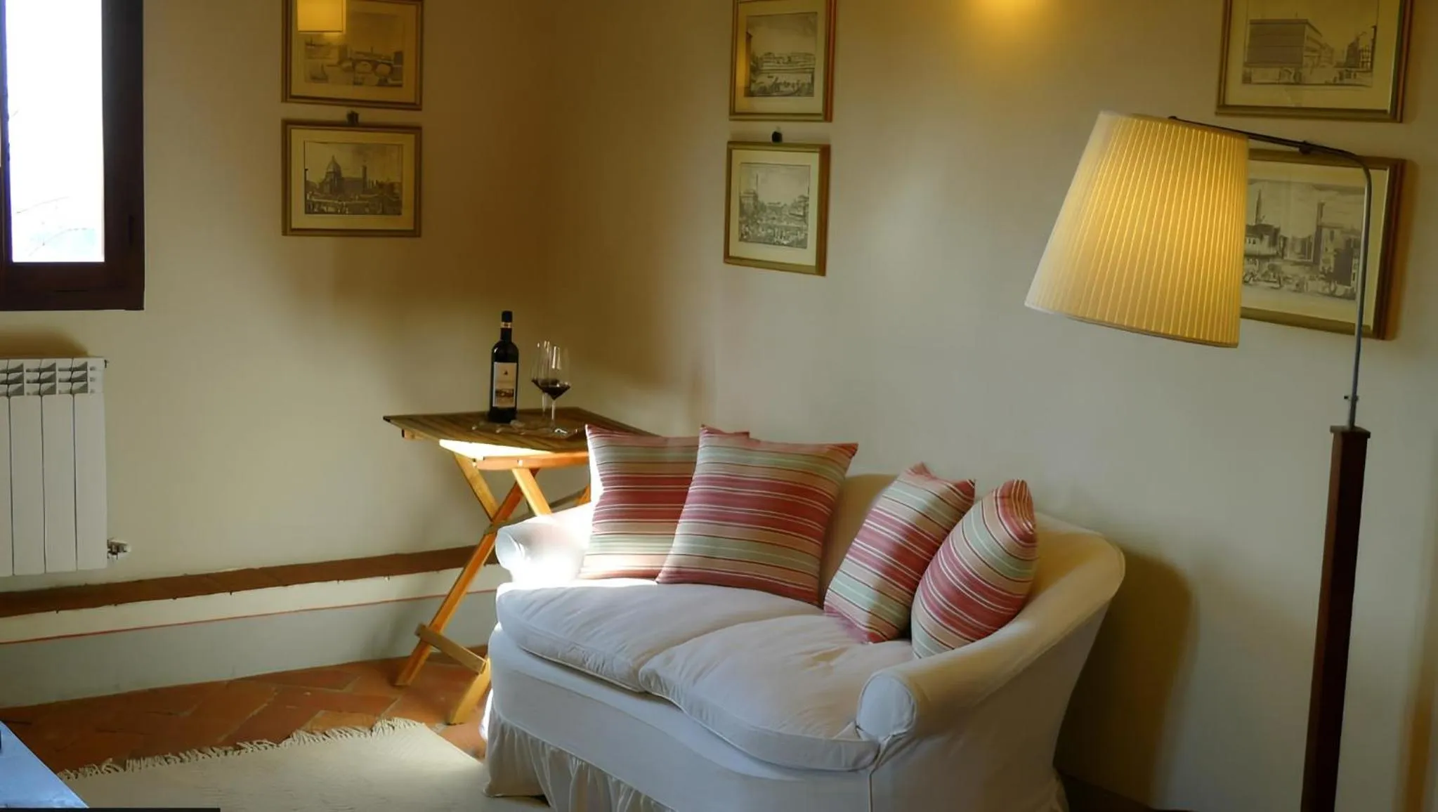 Living room in Villa Le Barone