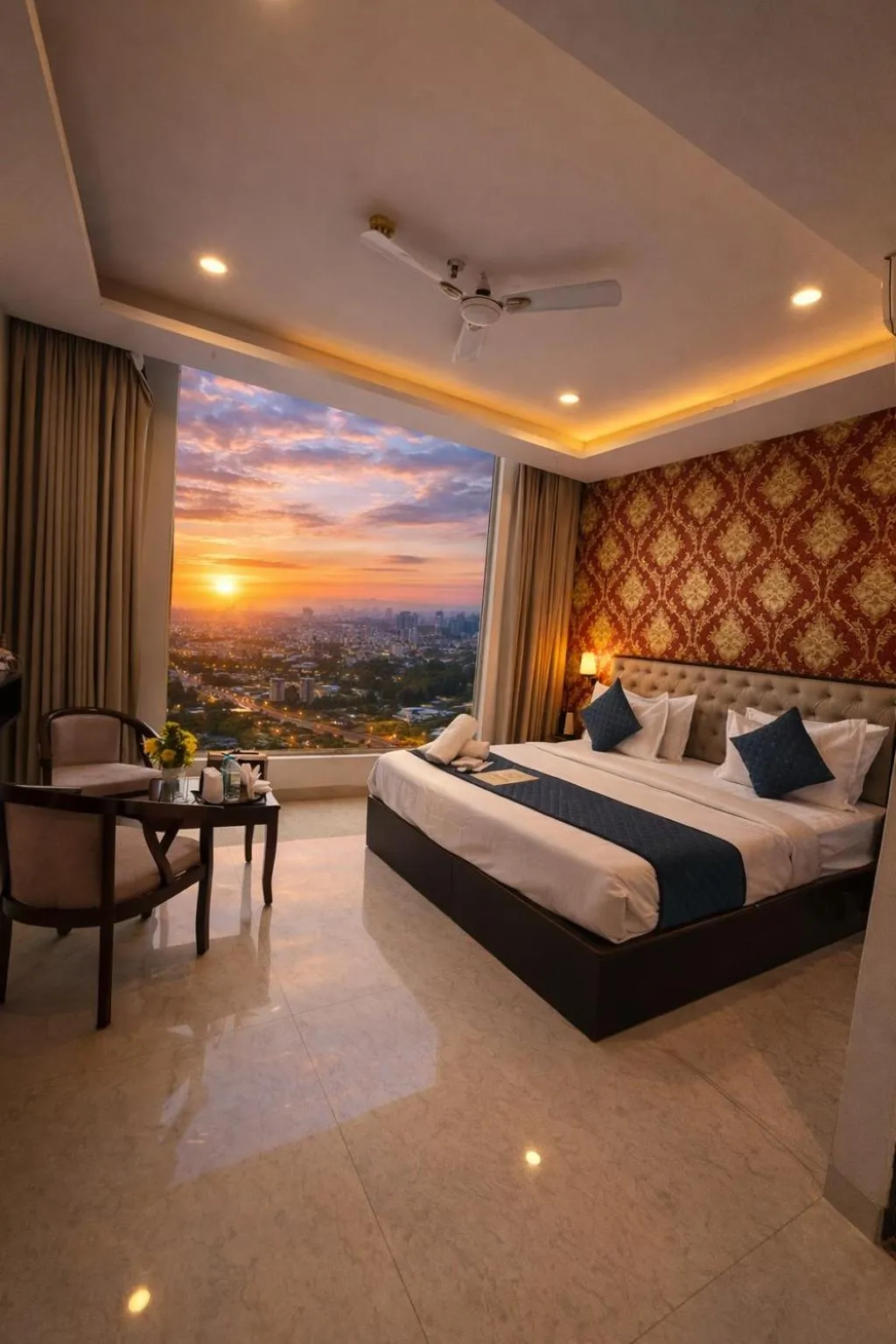 Bed in Hotel Lycoris