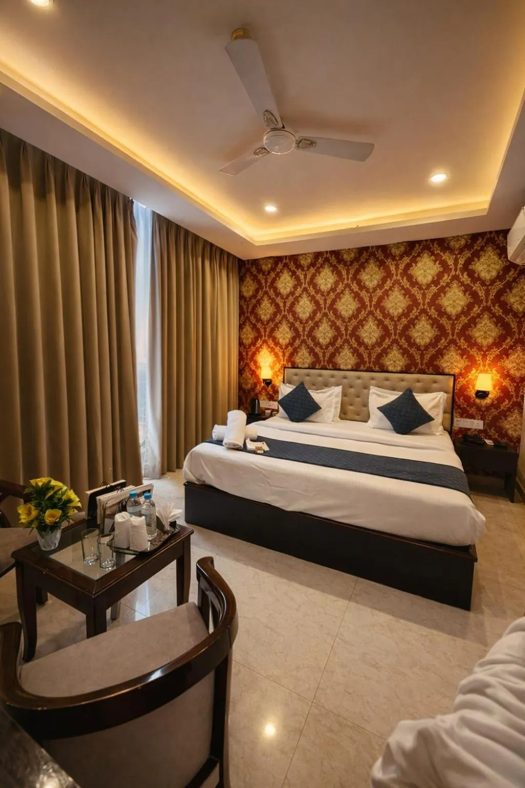 Bed in Hotel Lycoris