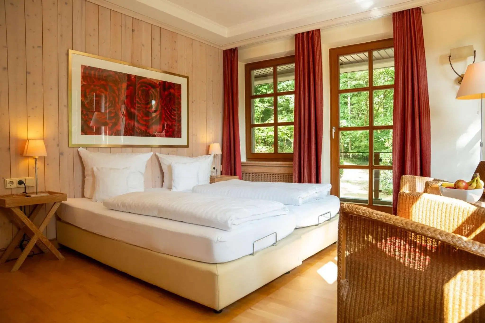 Deluxe Double Room with Balcony - single occupancy in Hotel Der Waldkater Deluxe Double Room with Balcony - single occupancy in Hotel Der Waldkater