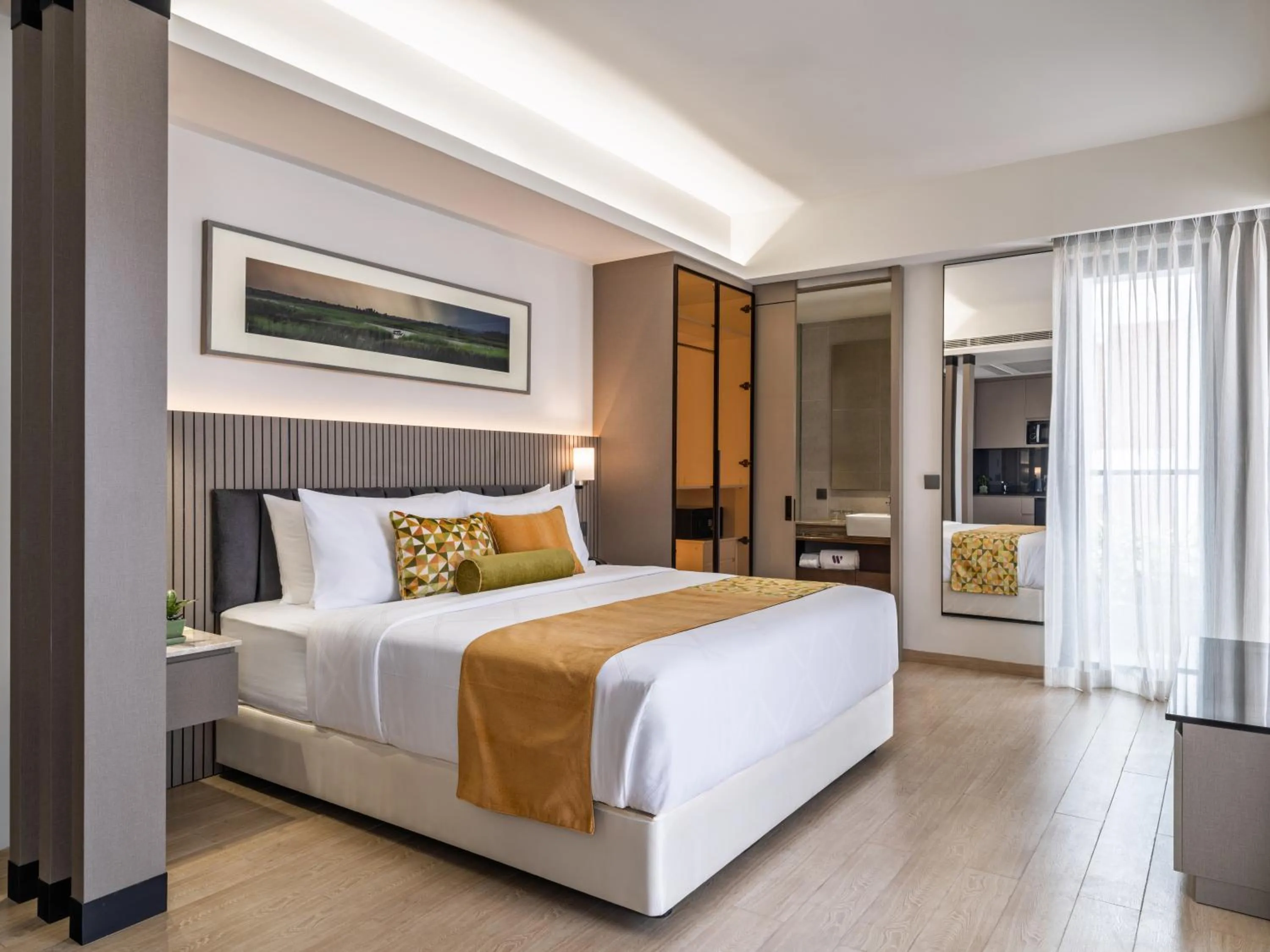 Bedroom, Bed in W Residence Living