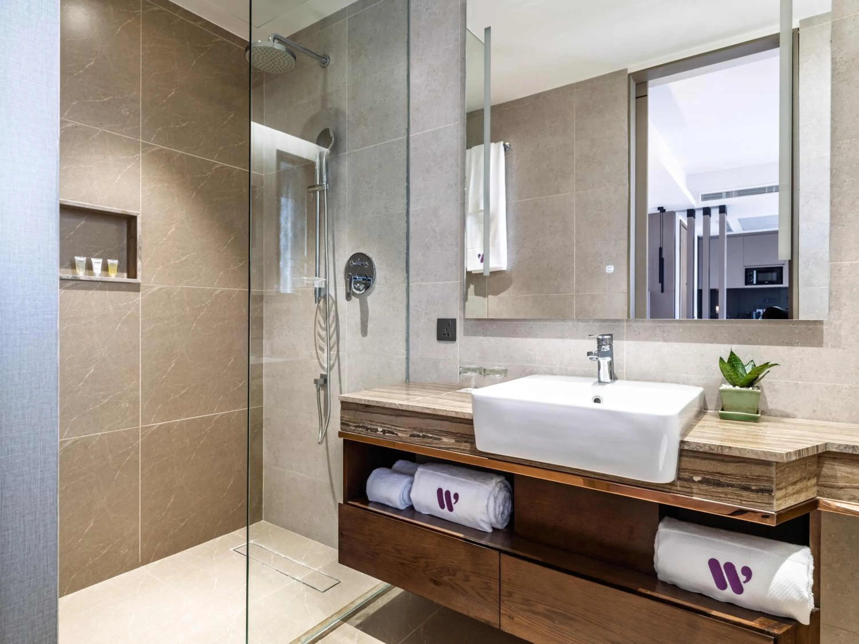 Shower in W Residence Living