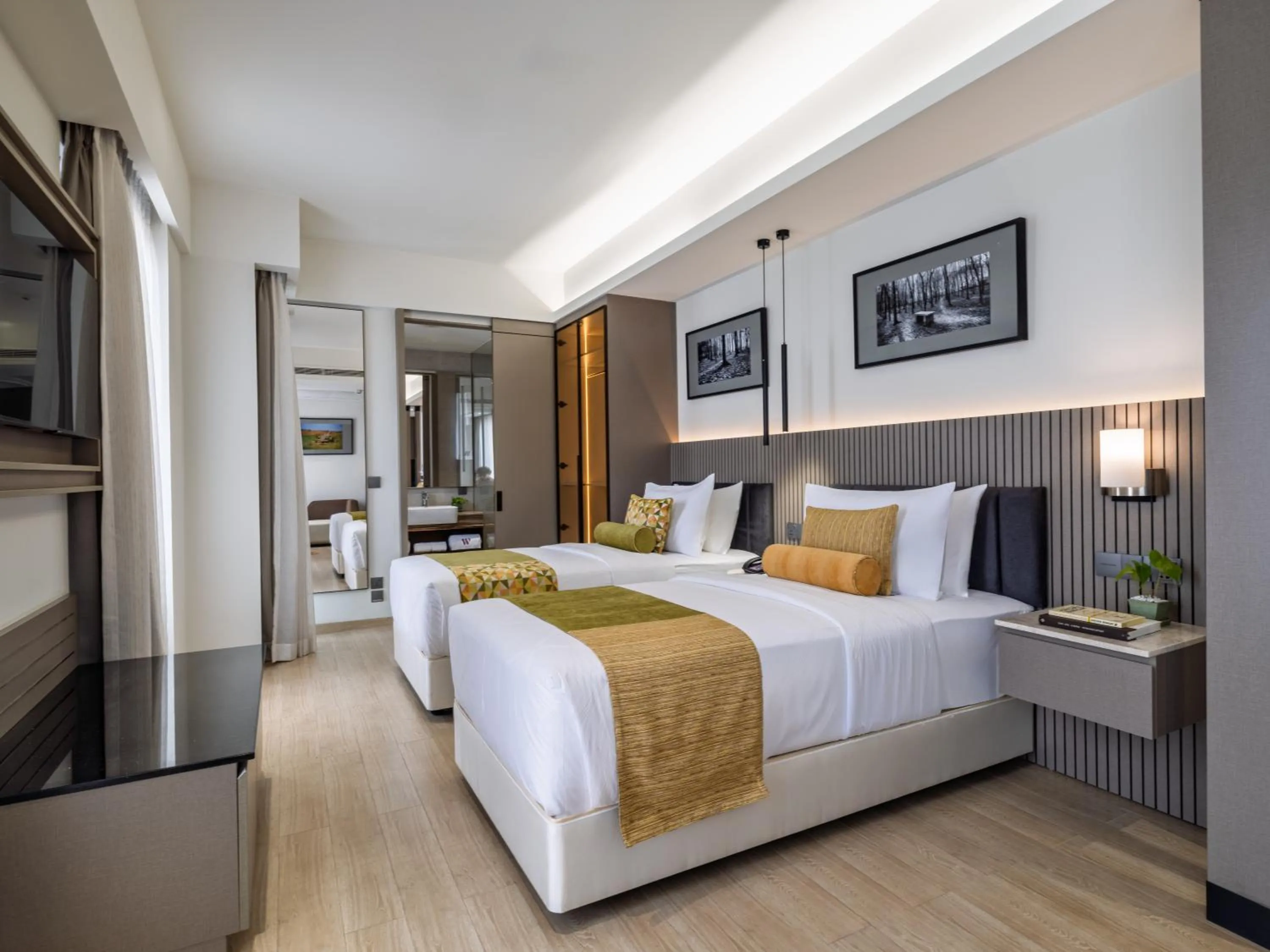 Bed in W Residence Living