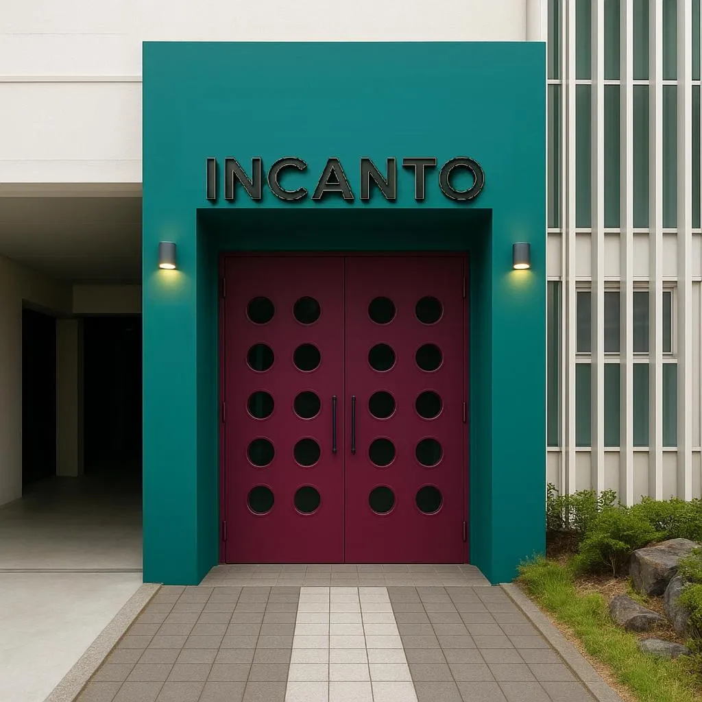 Facade/entrance in Casa Incanto