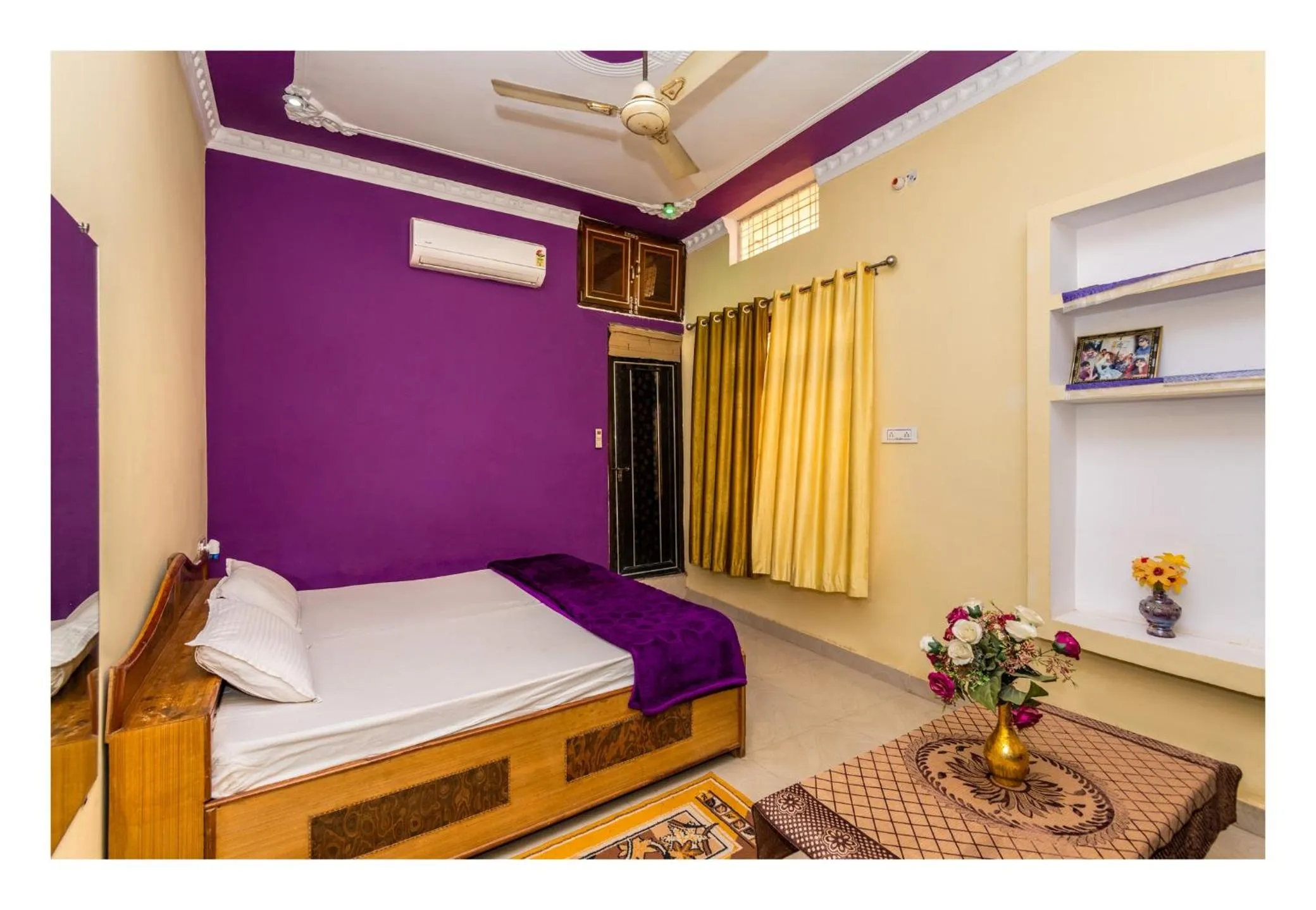 Bed in Shree Ram homestay