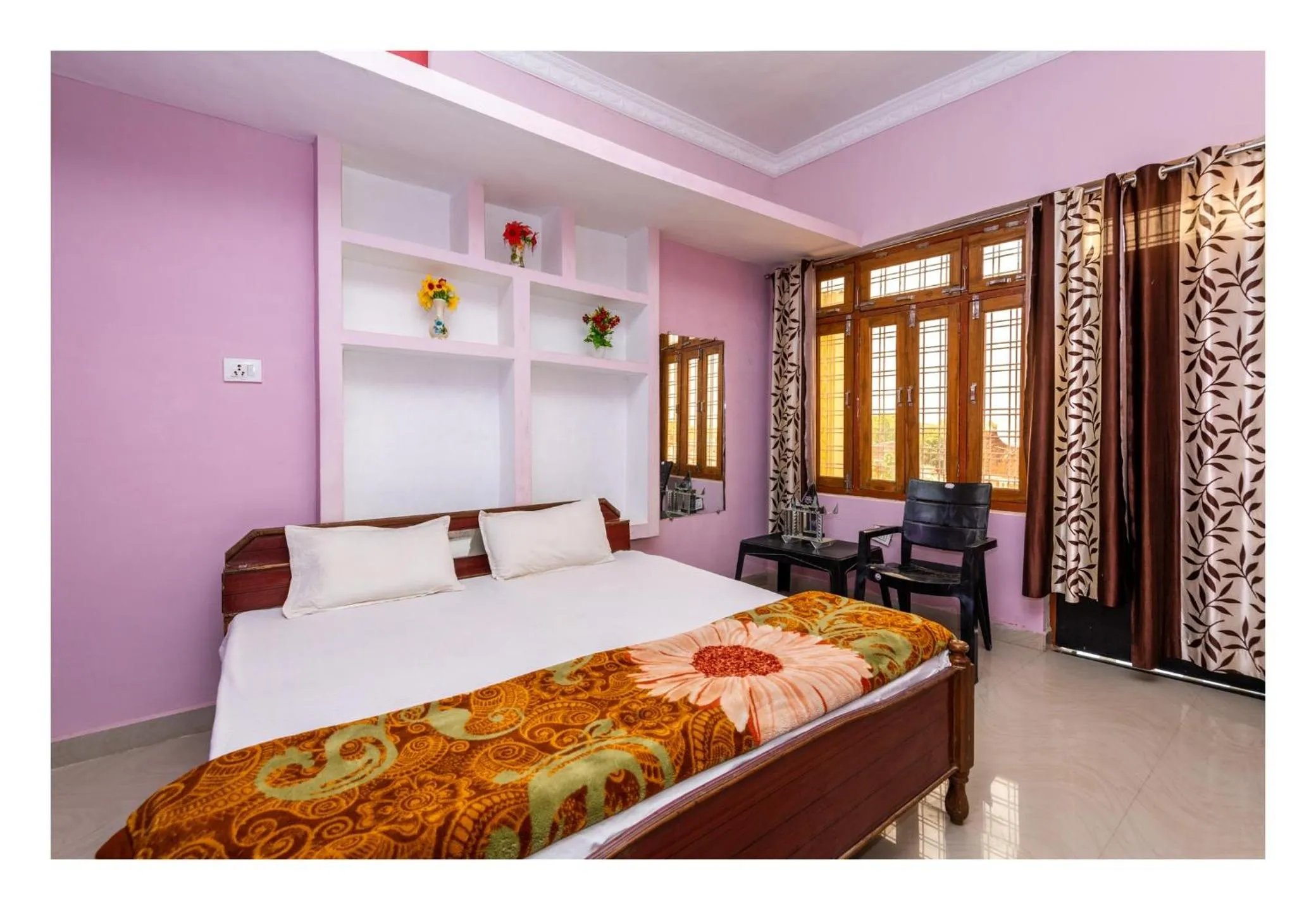 Bed in Shree Ram homestay