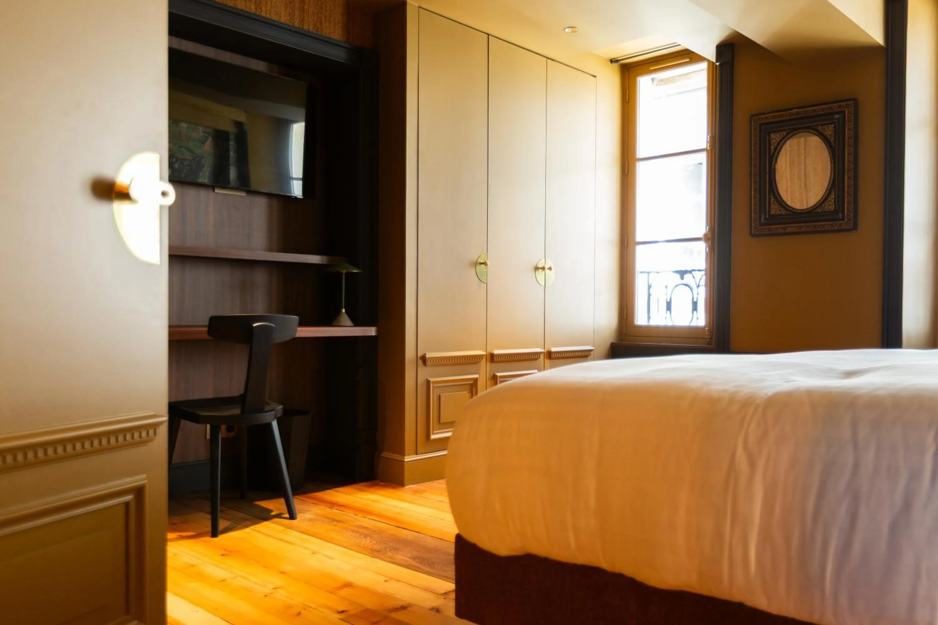 Bed in Hôtel La Particulière