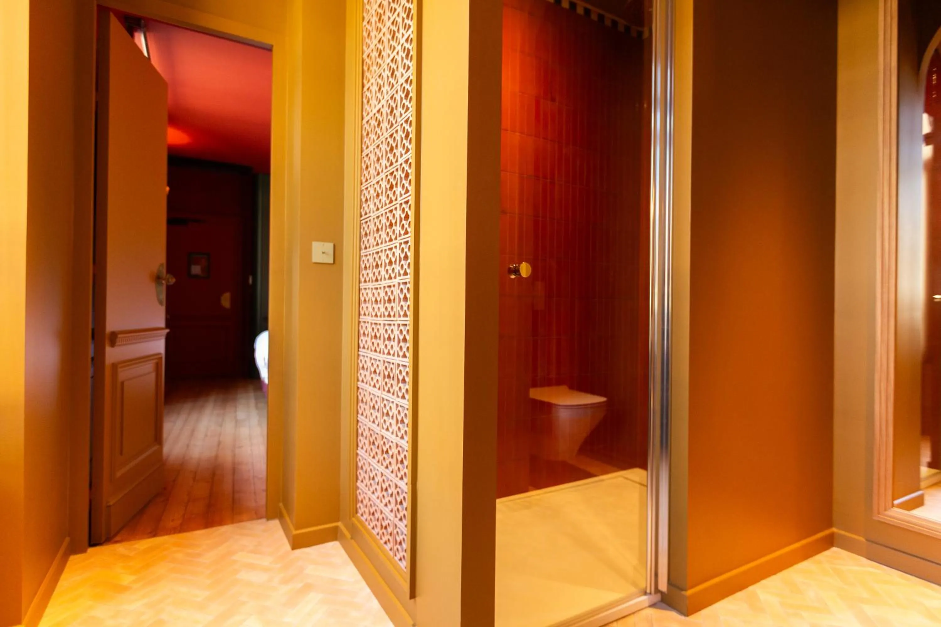 Shower in Hôtel La Particulière