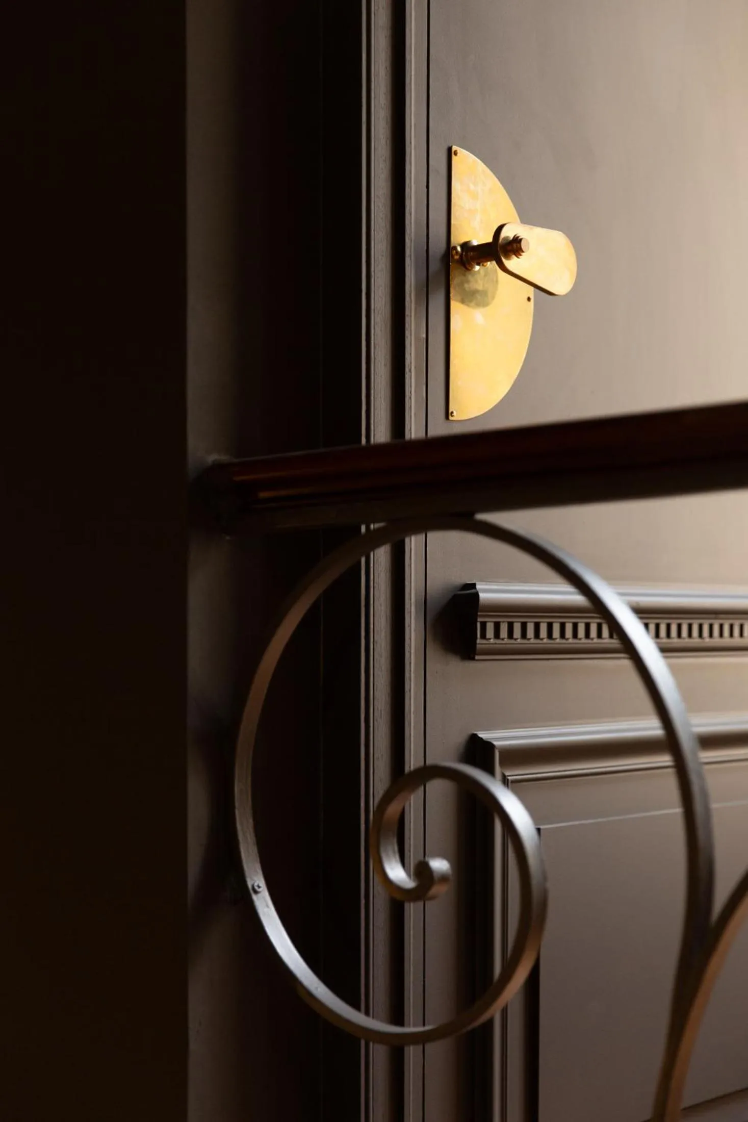 Decorative detail in Hôtel La Particulière