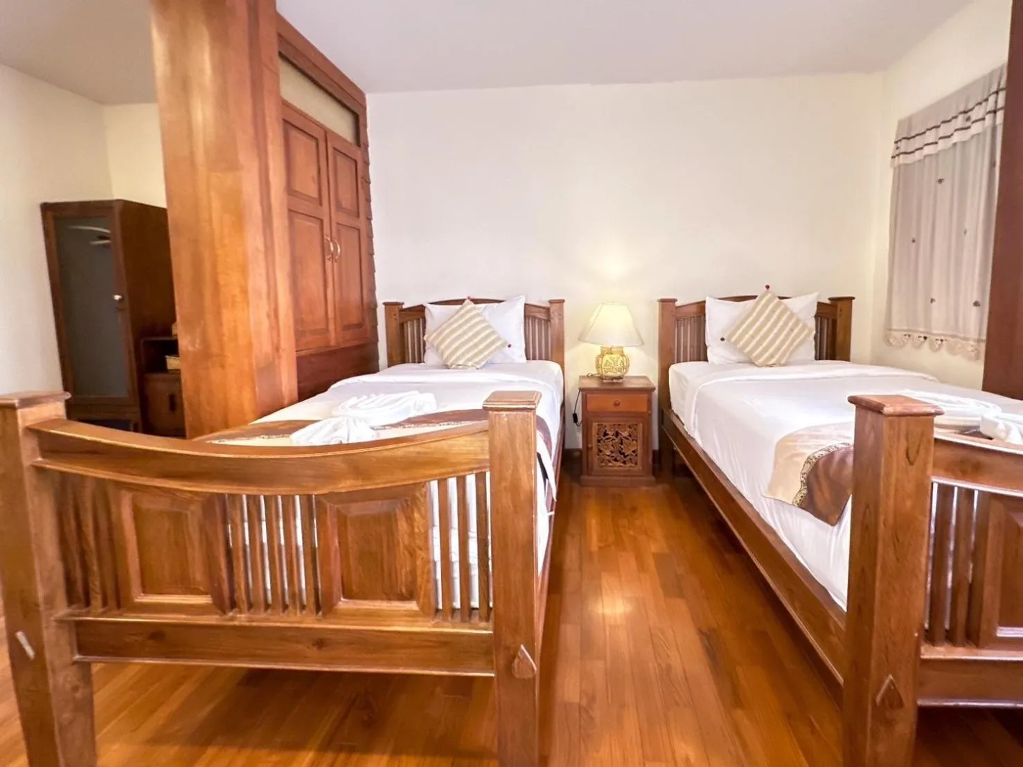 Bed in Rustic River Boutique