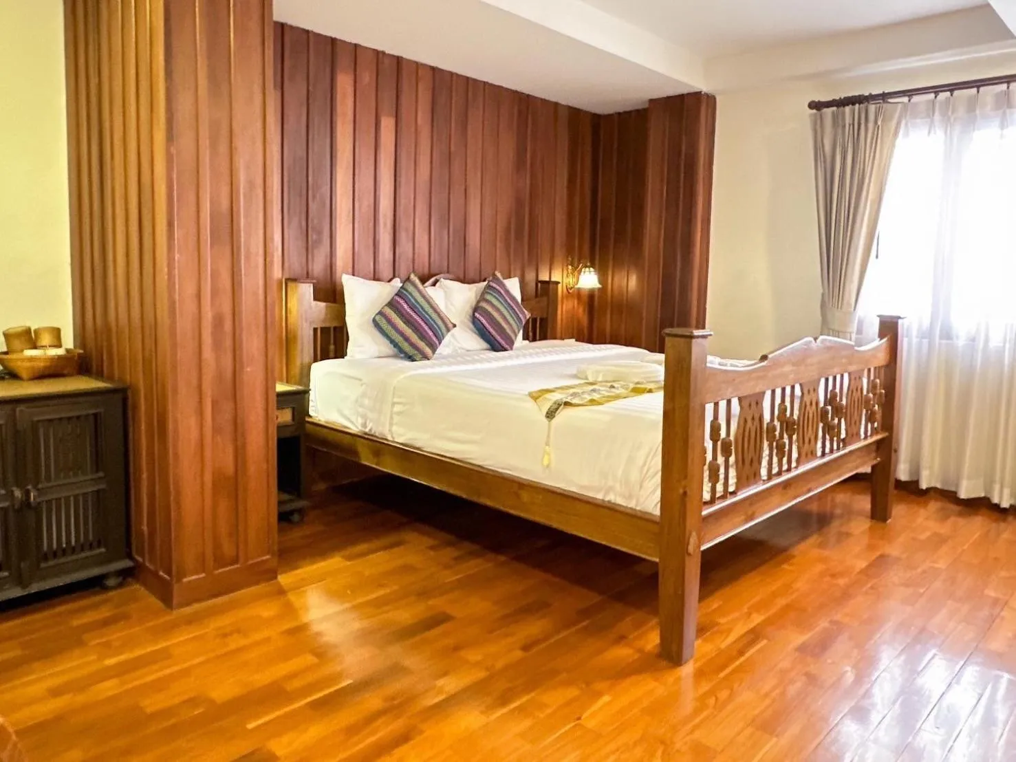 Bed in Rustic River Boutique