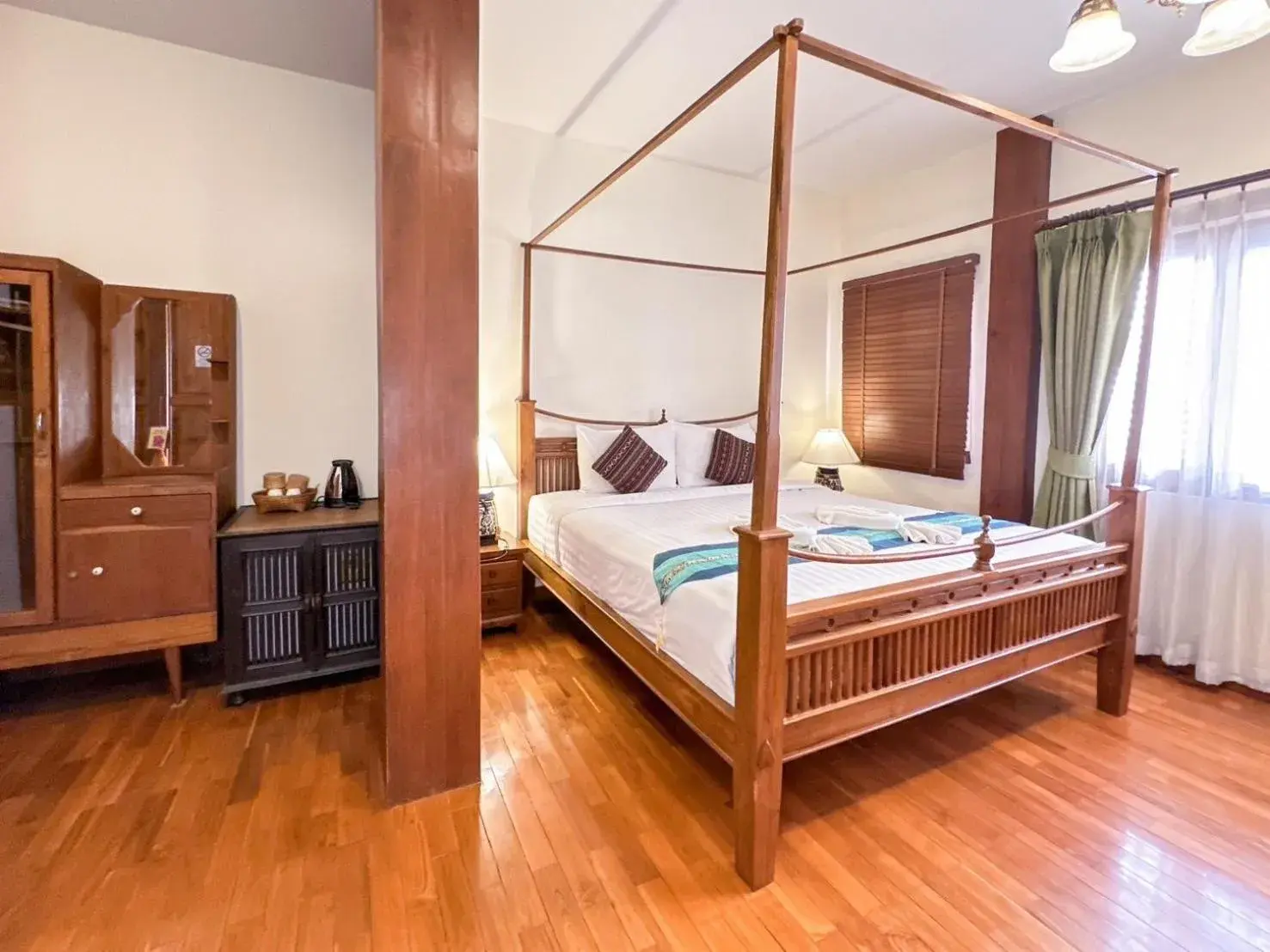 Bed in Rustic River Boutique Bed in Rustic River Boutique