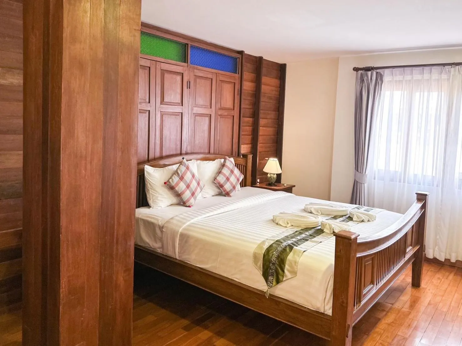 Bed in Rustic River Boutique