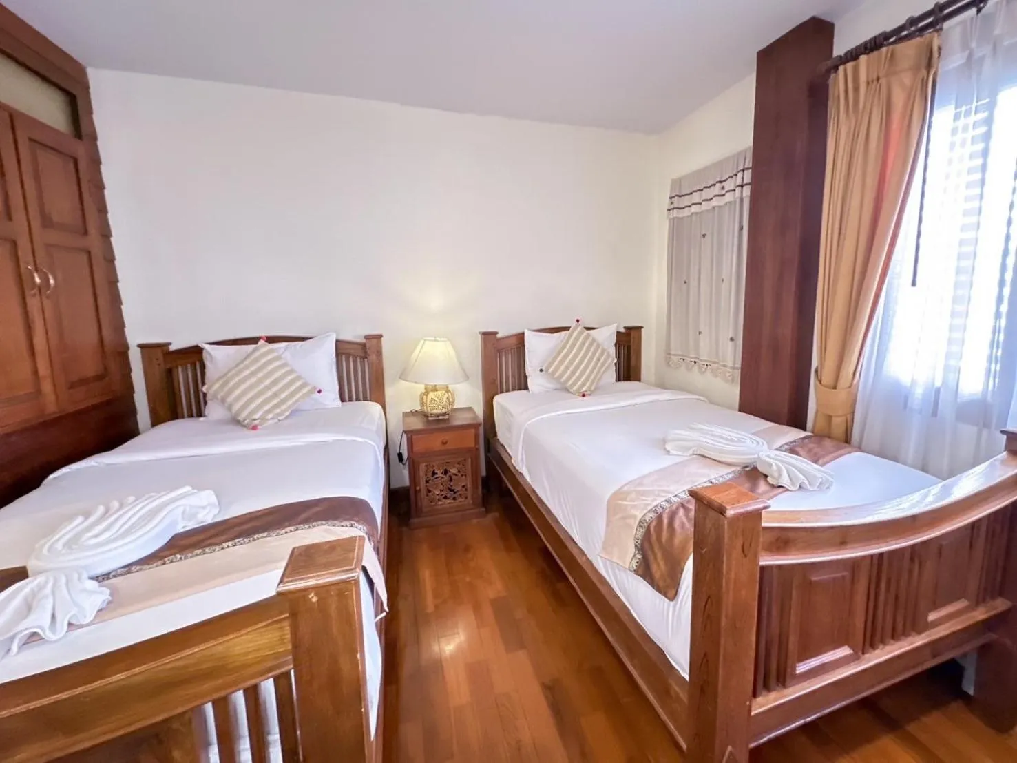 Bed in Rustic River Boutique