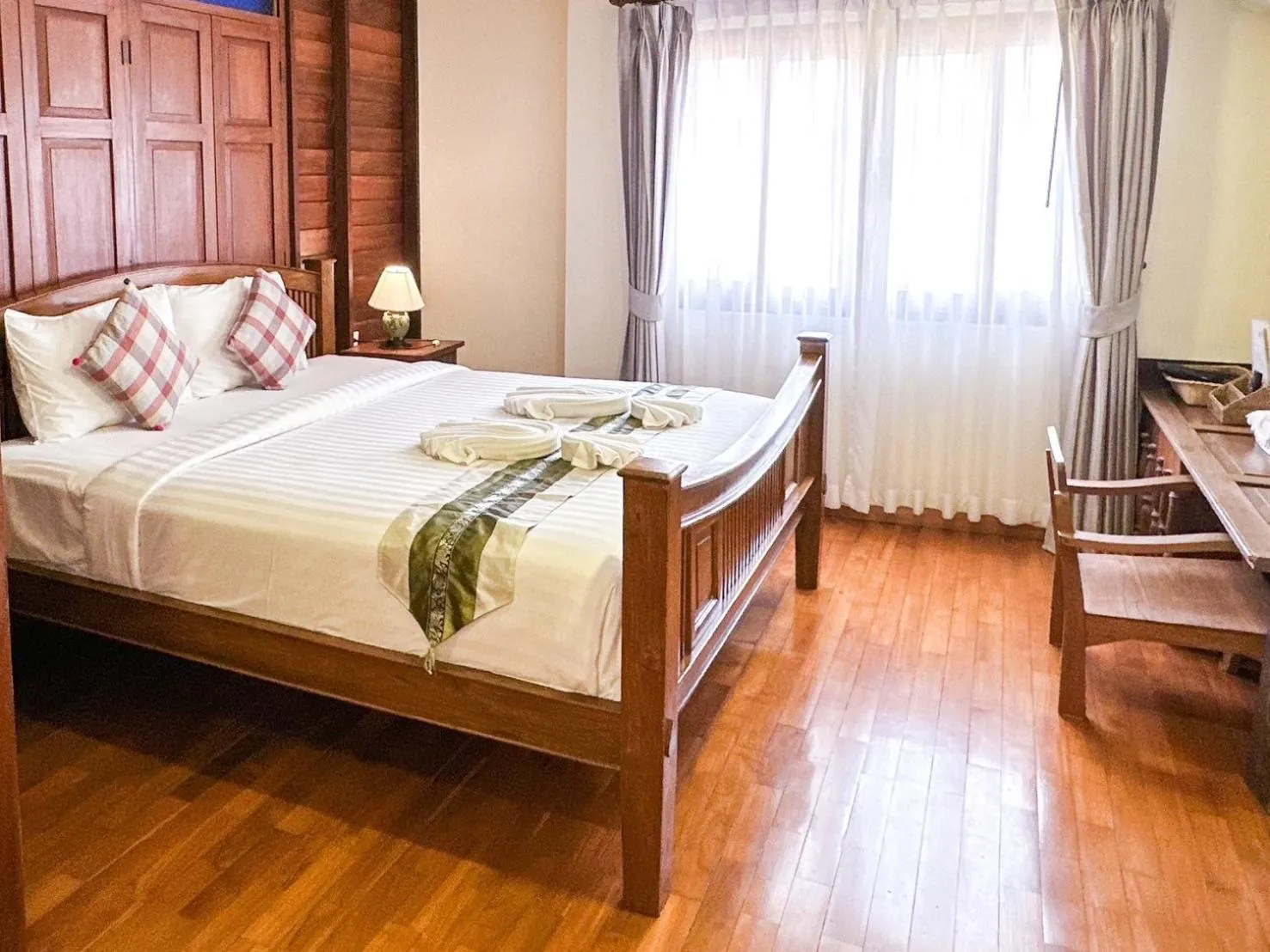 Bed in Rustic River Boutique