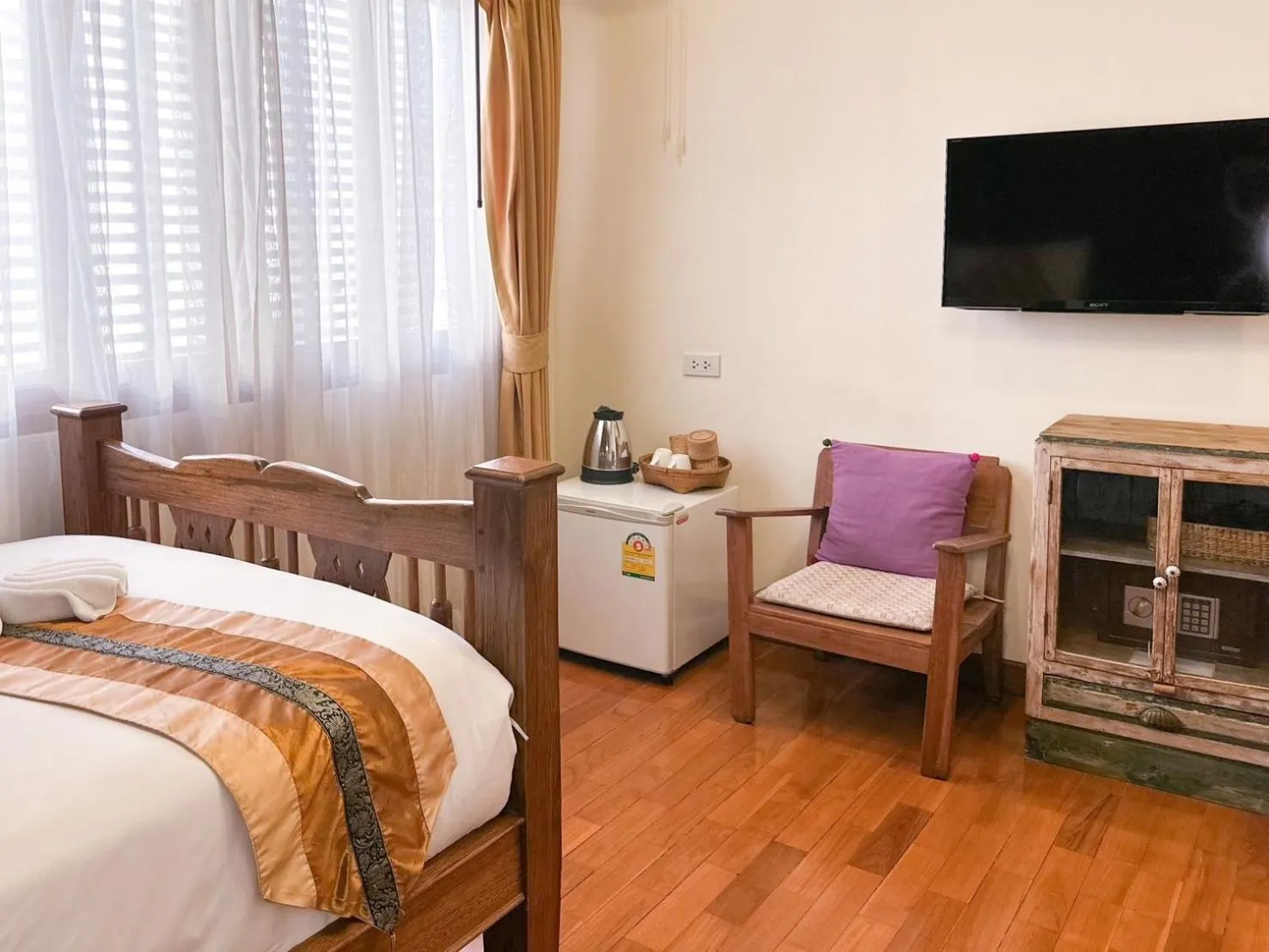 Bed in Rustic River Boutique