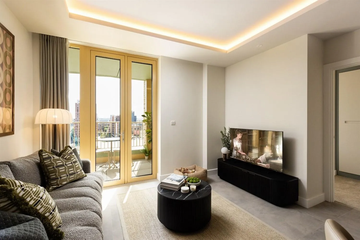 Living room in Charles Hope London Battersea