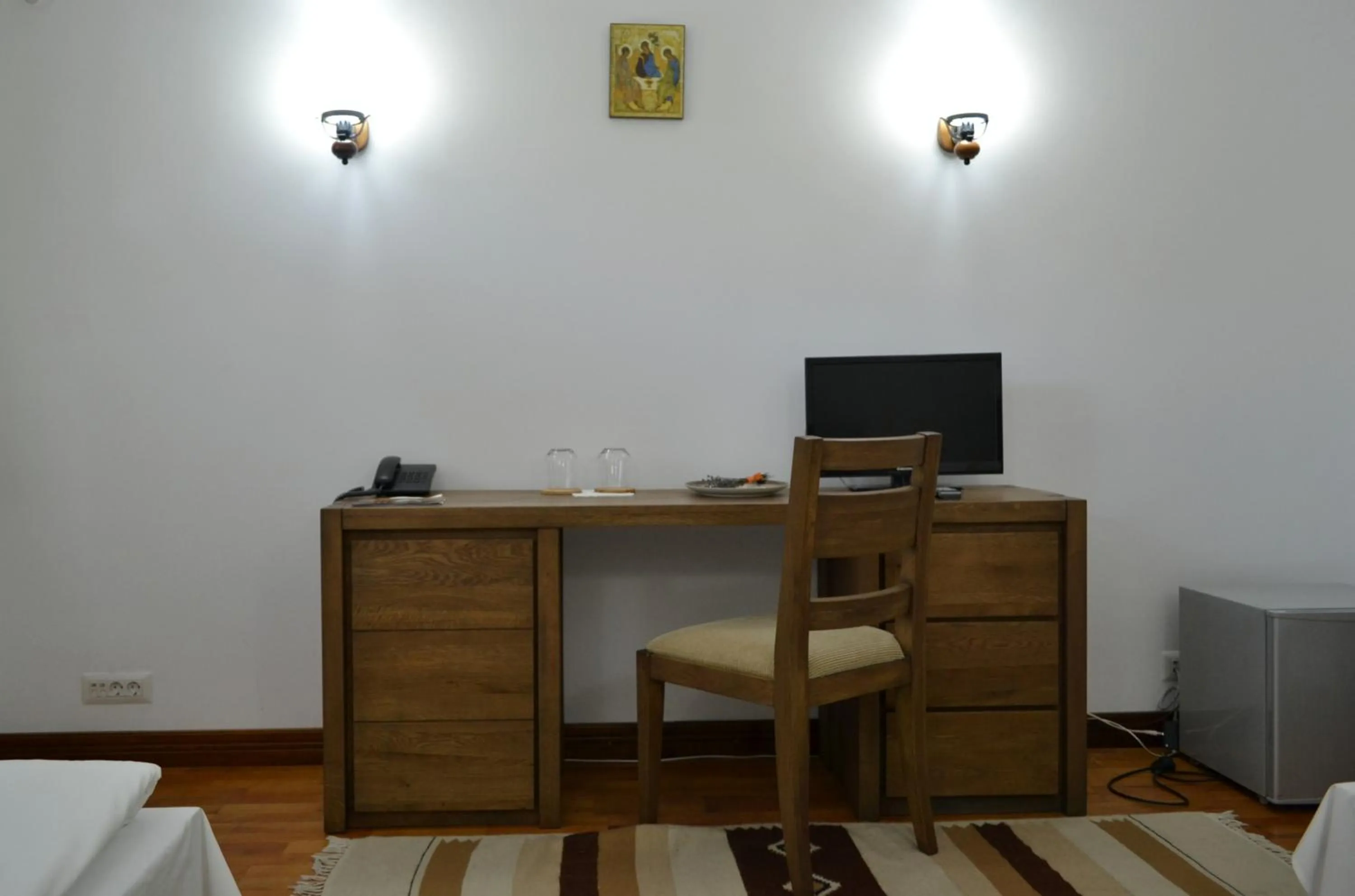 Decorative detail in Casa de Oaspeți Sfântul Nicolae