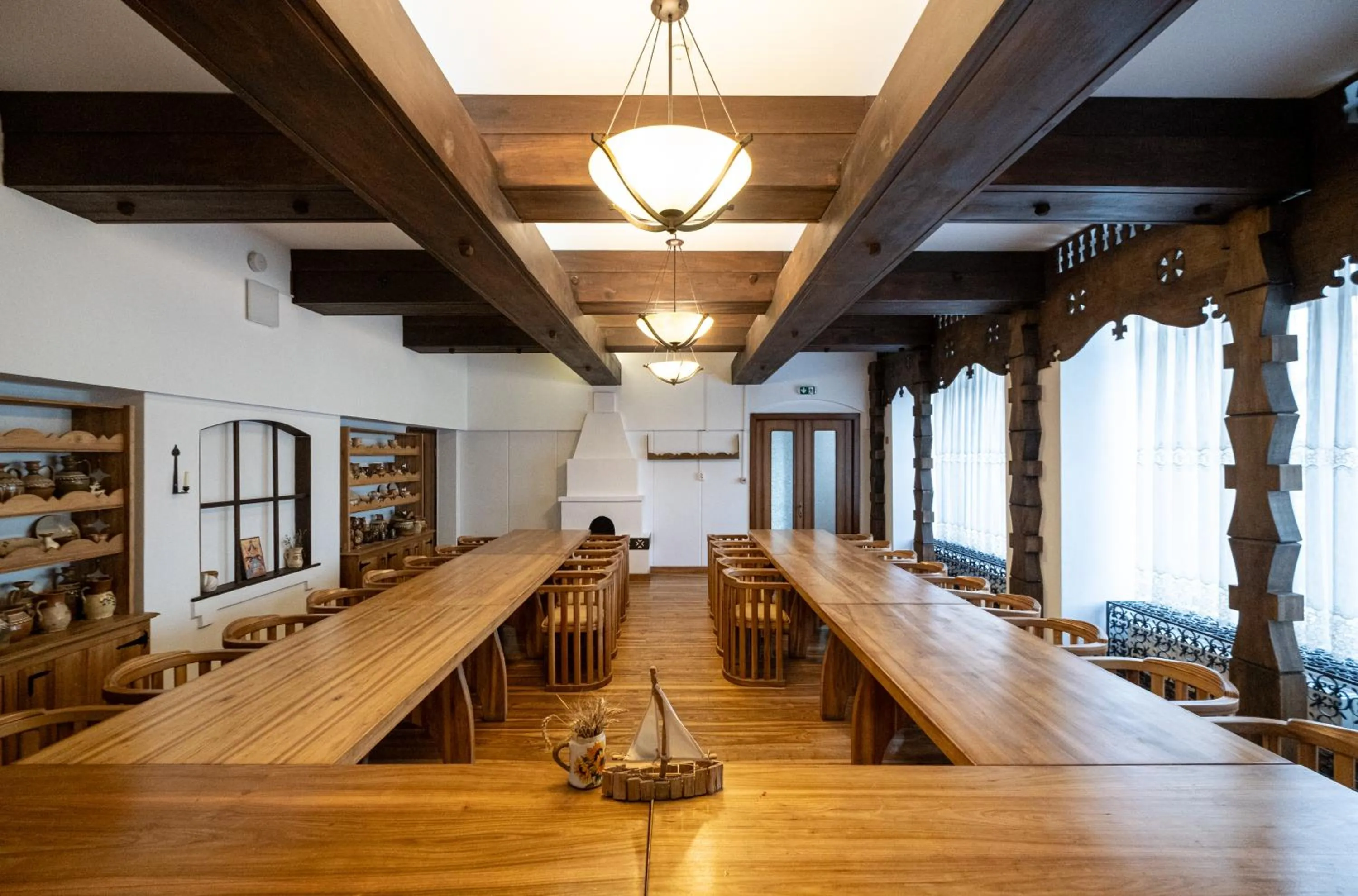 Restaurant/places to eat in Casa de Oaspeți Sfântul Nicolae