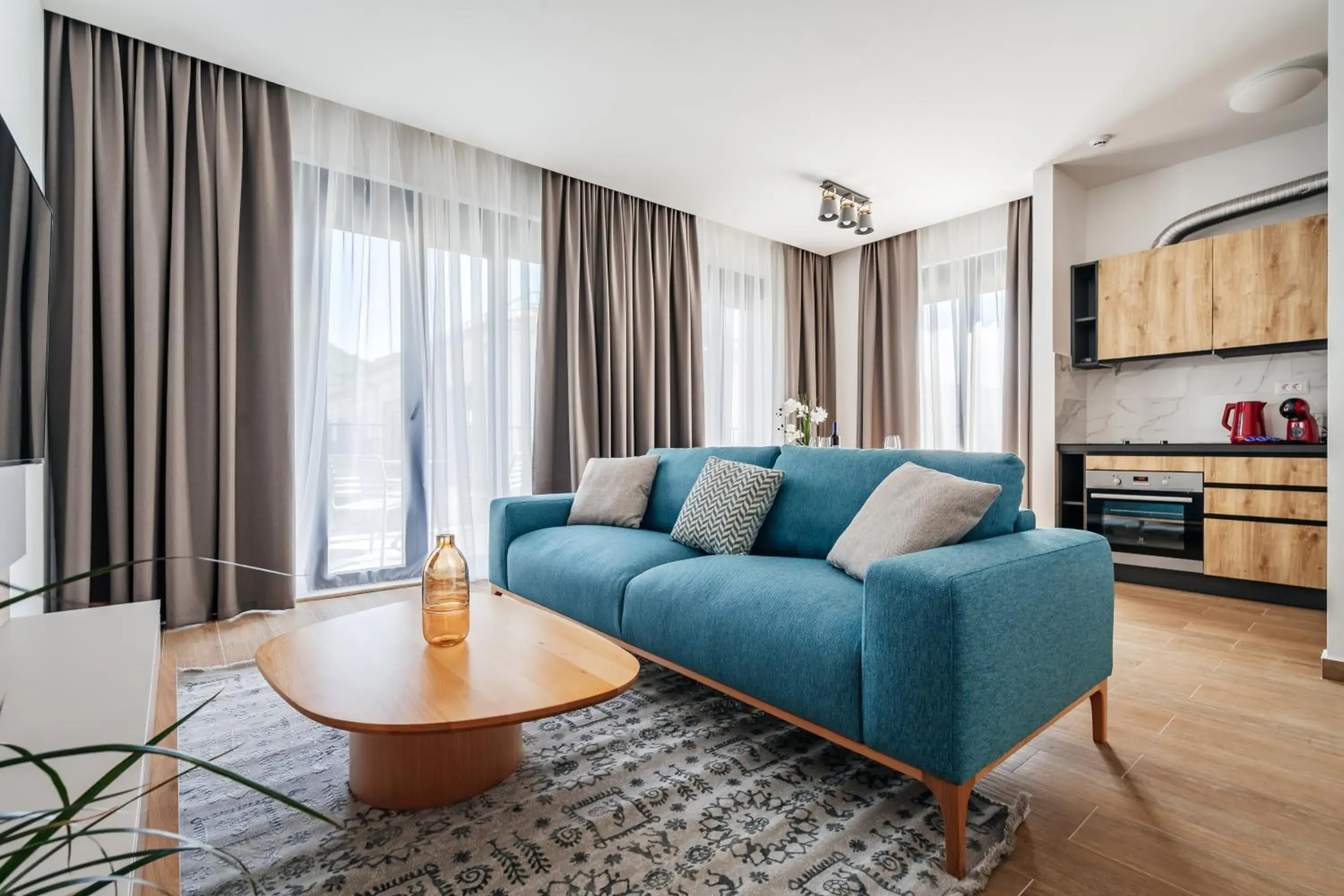 Two-Bedroom Apartment with Garden View in Risan Bay Two-Bedroom Apartment with Garden View in Risan Bay
