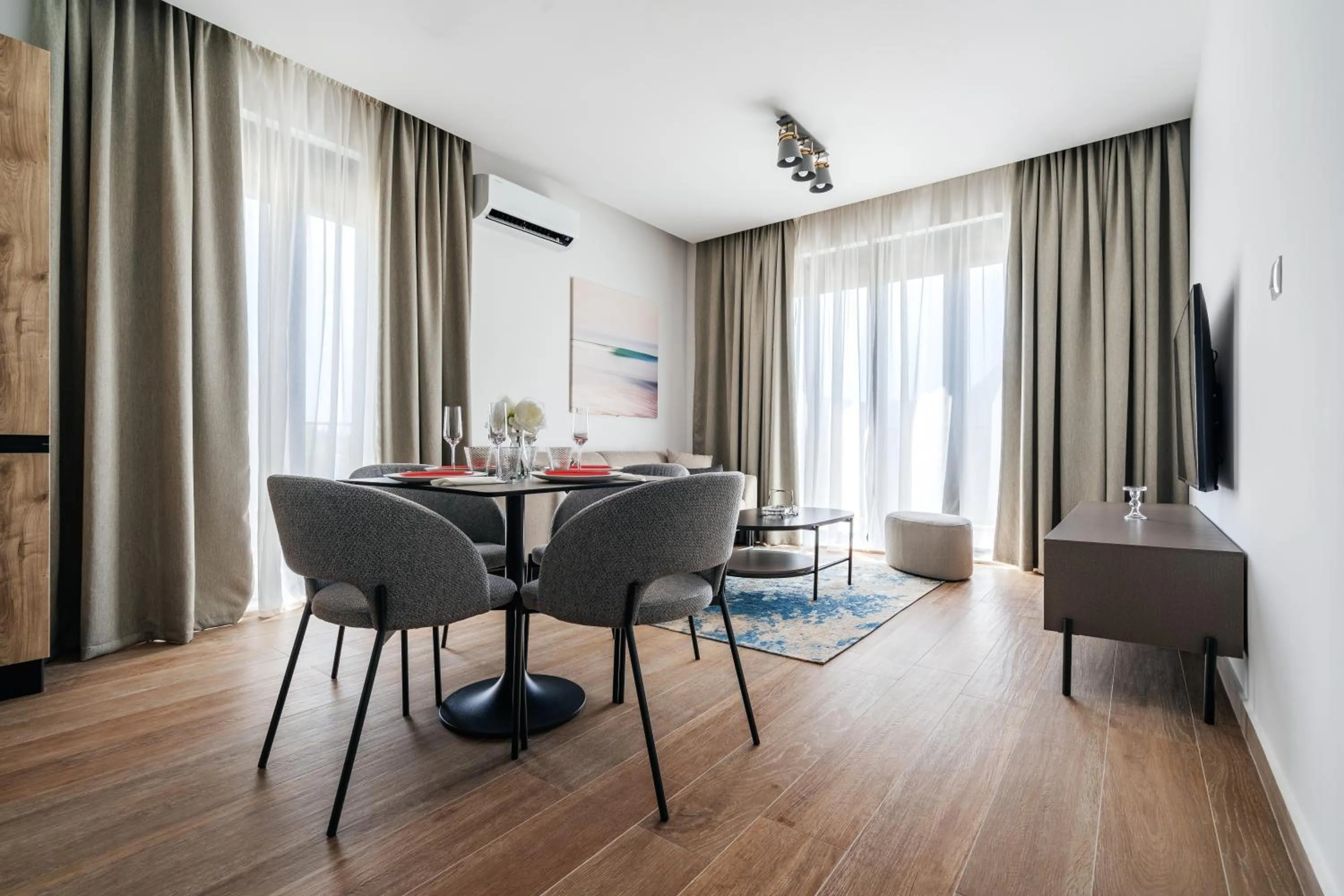Living room in Risan Bay
