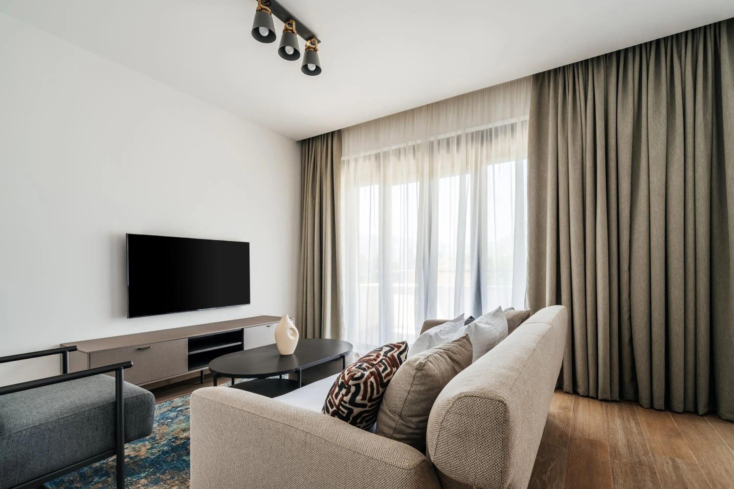 Living room in Risan Bay