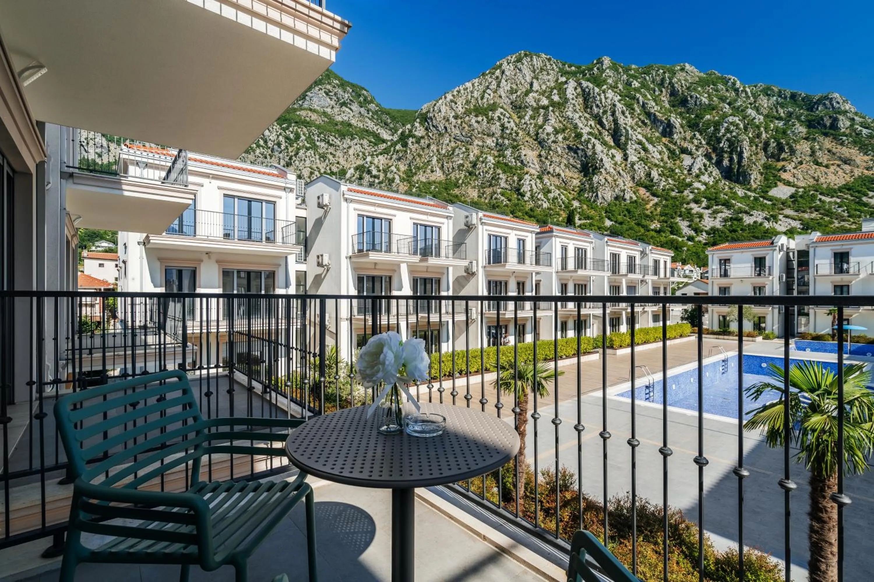 Balcony/Terrace in Risan Bay