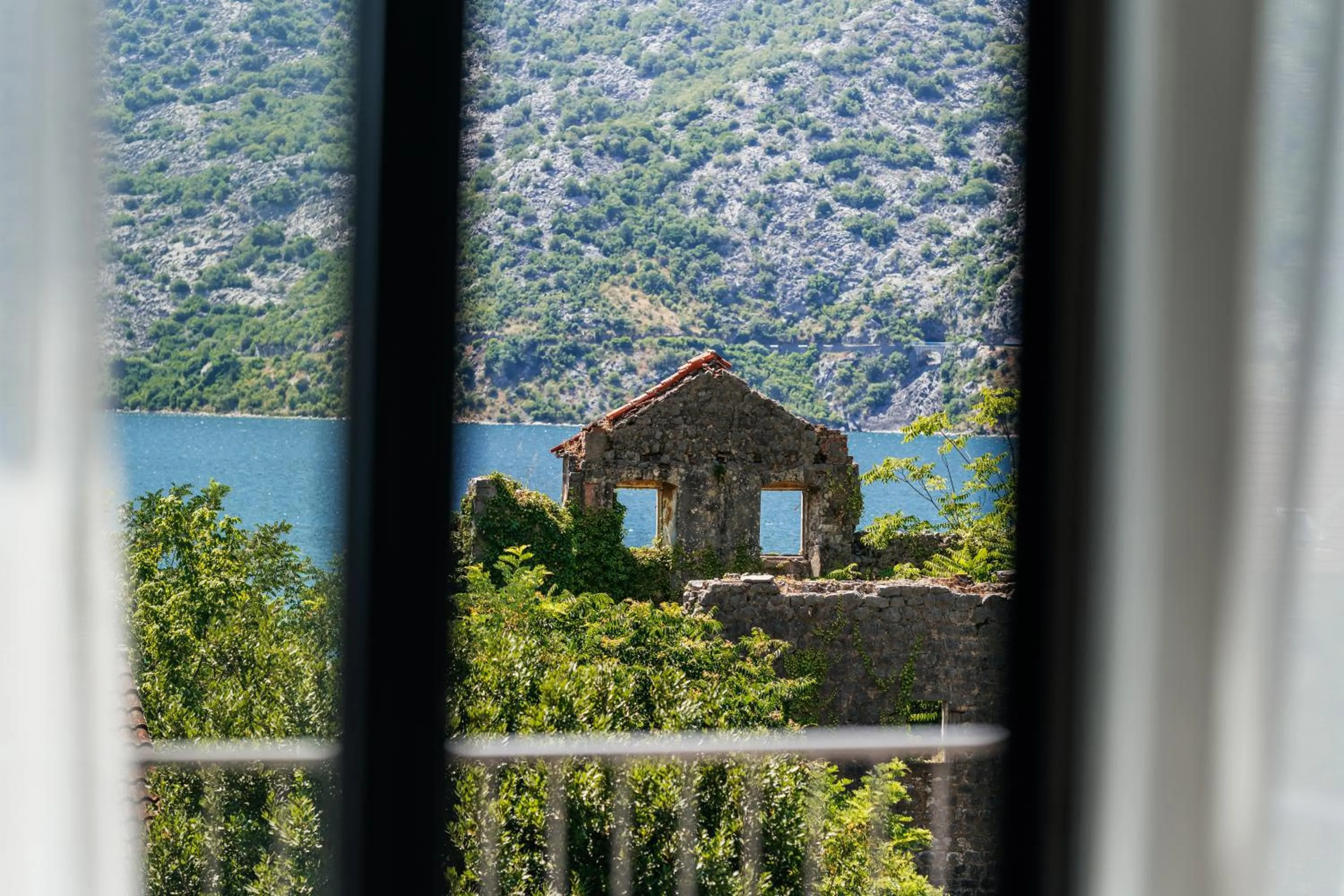 Nearby landmark in Risan Bay