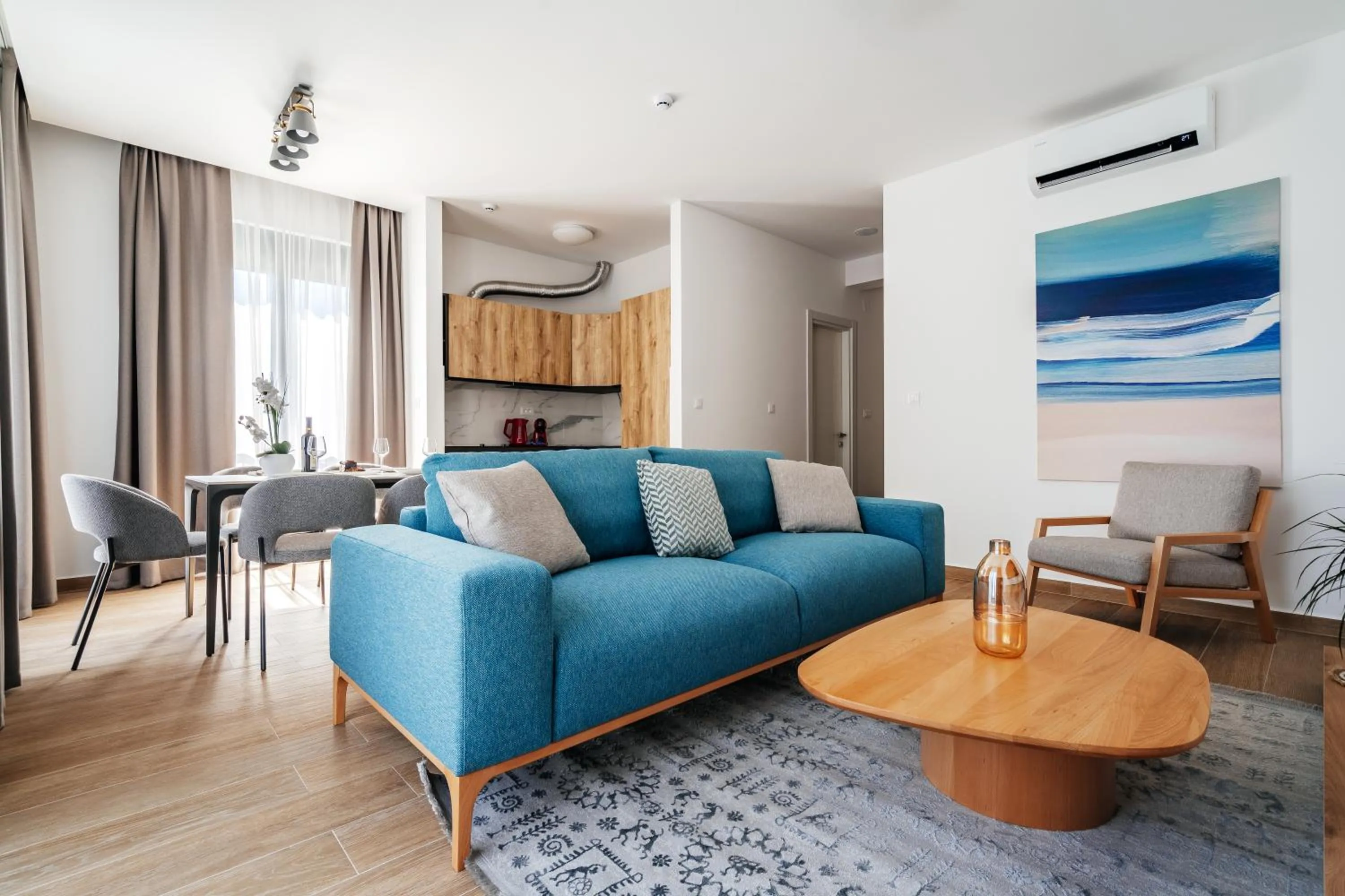 Living room in Risan Bay