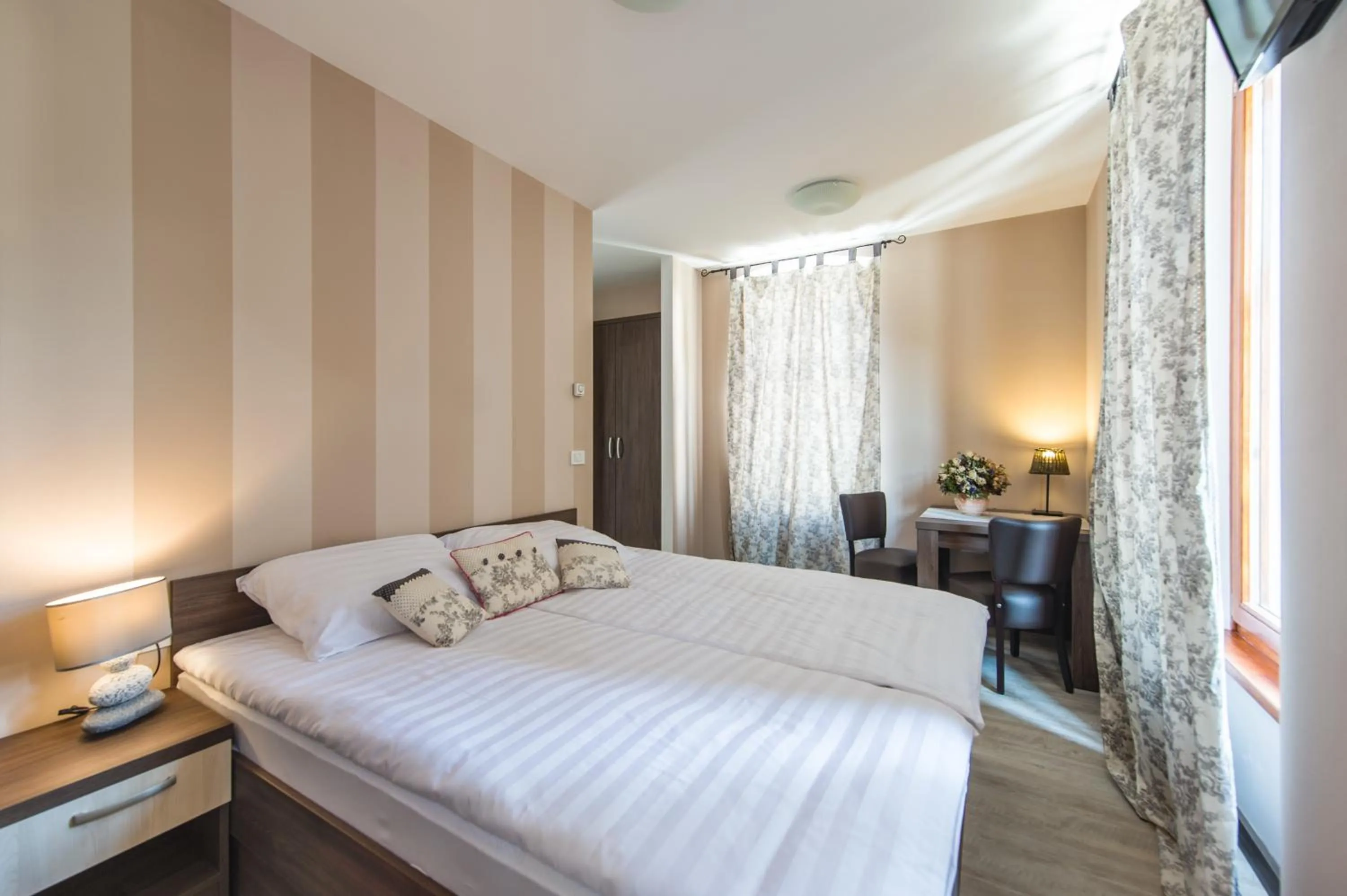 Photo of the whole room, Bed in Hotel Pri mostu