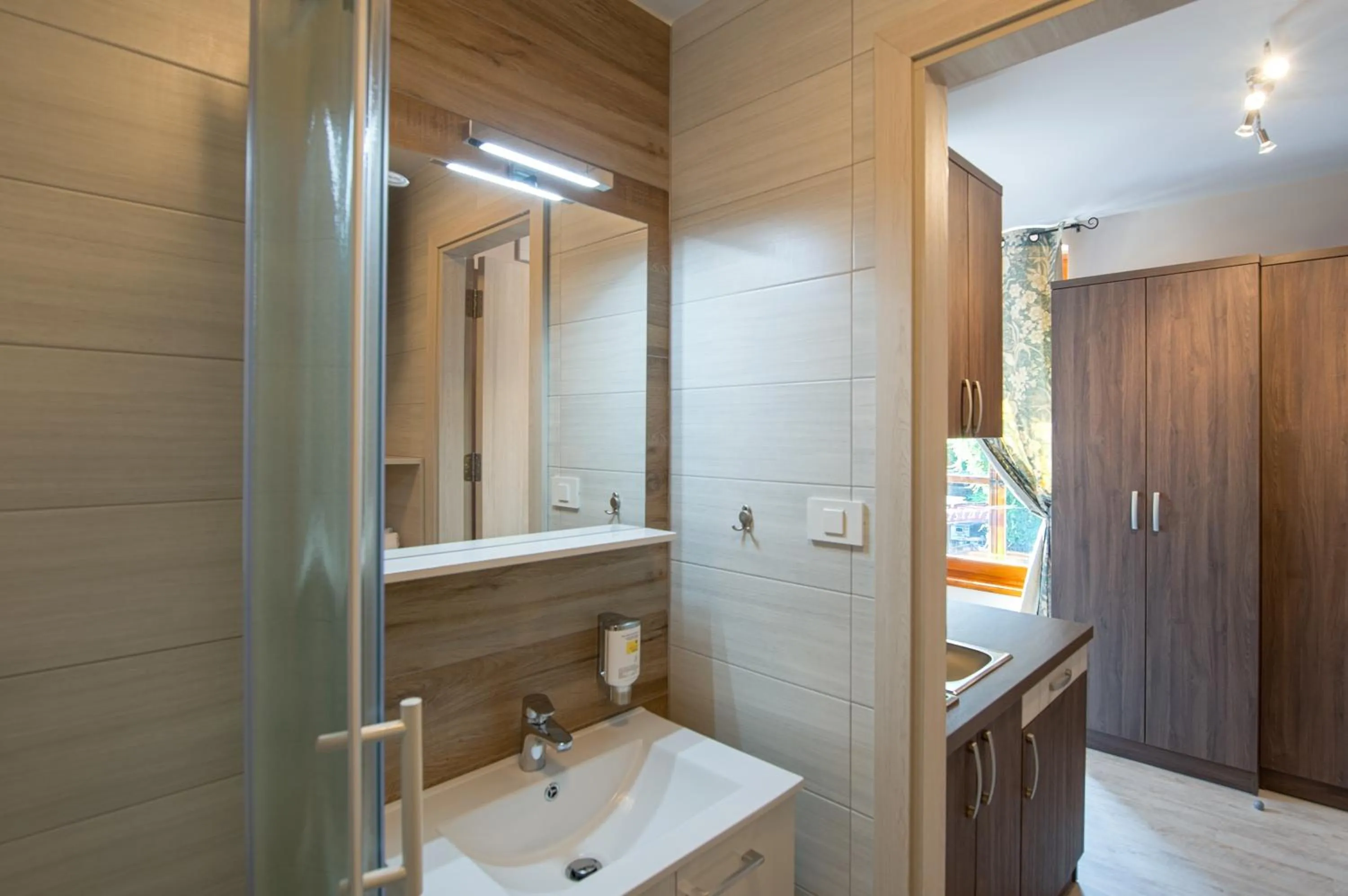 Bathroom in Hotel Pri mostu