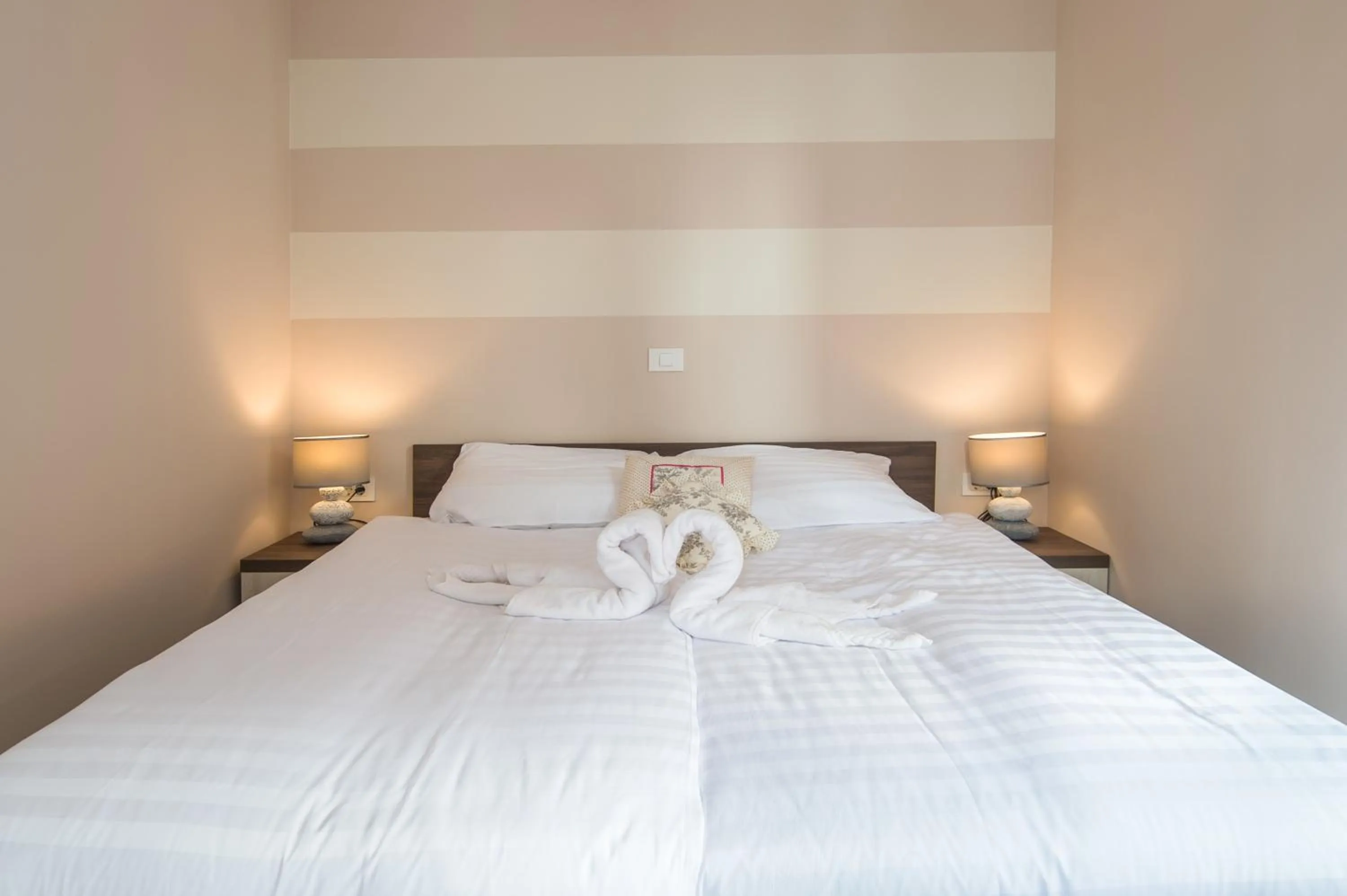 Bedroom, Bed in Hotel Pri mostu